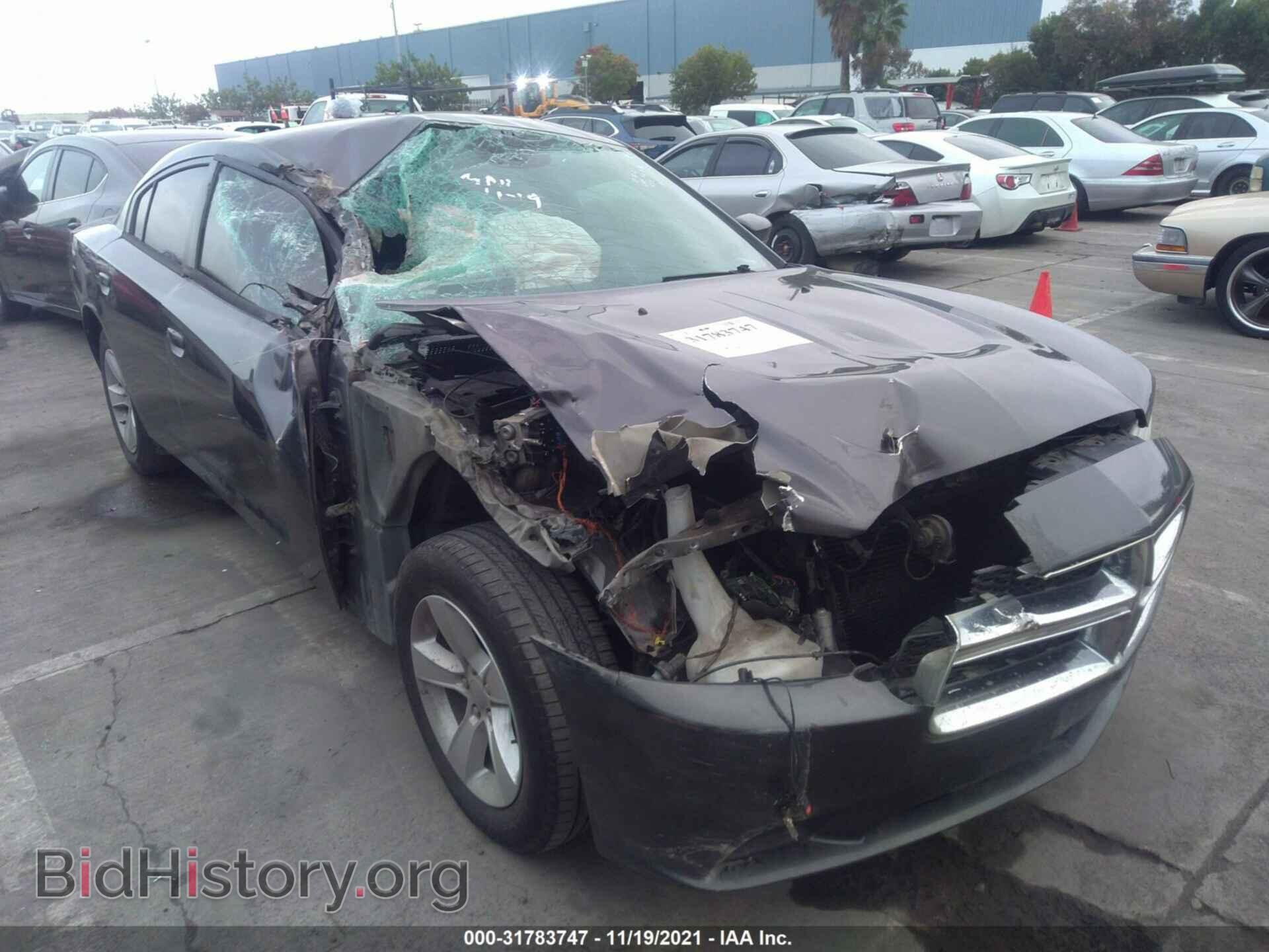 Photo 2C3CDXBG5EH262432 - DODGE CHARGER 2014