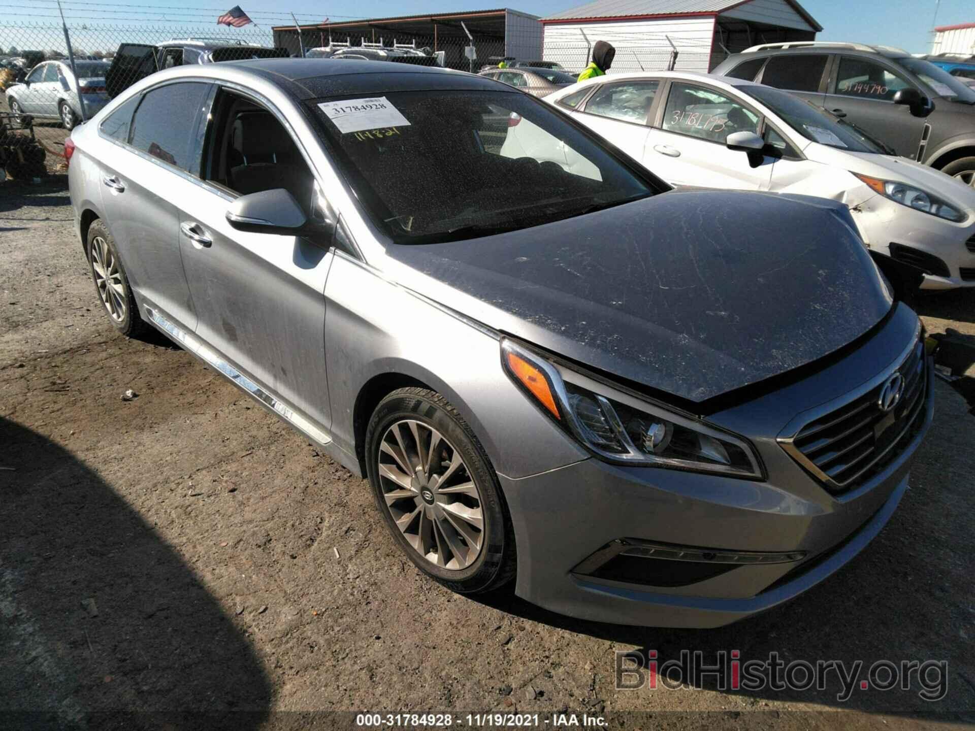 Photo 5NPE34AF0FH236411 - HYUNDAI SONATA 2015