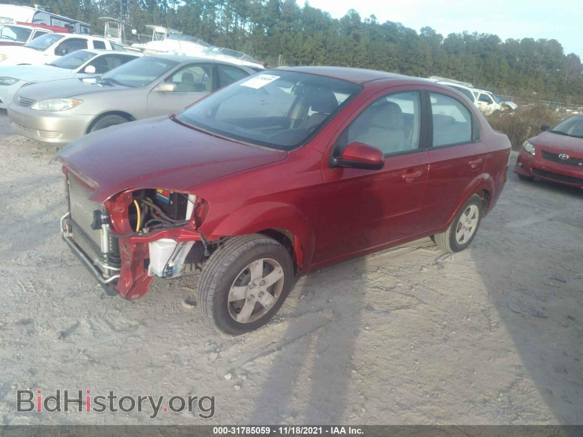2011 CHEVROLET AVEO - VIN: KL1TD5DE5BB194687 - Фото 2