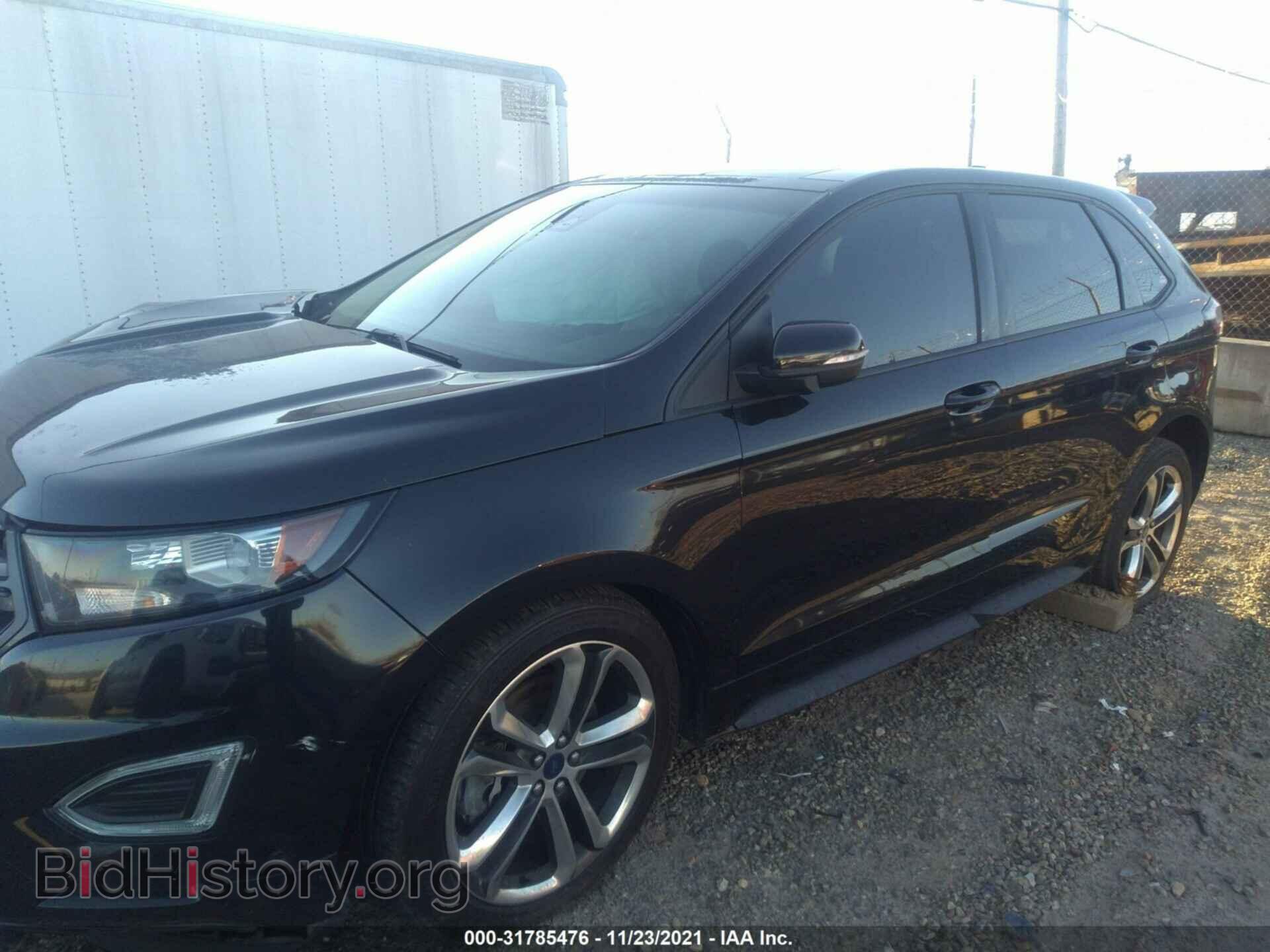 2015 FORD EDGE - VIN: 2FMTK4AP6FBB25596 - Фото 2