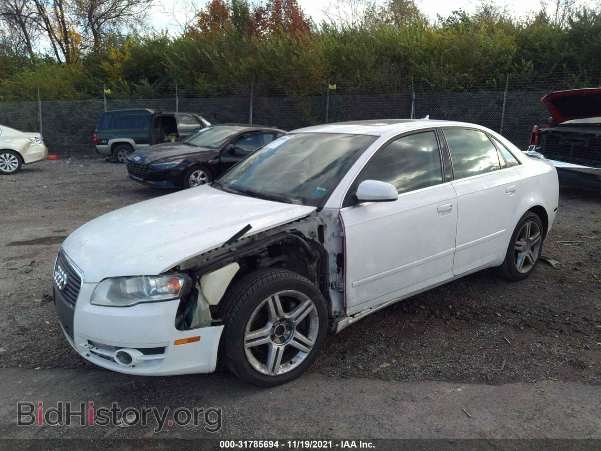 2007 AUDI A4 - VIN: WAUDF78E77A241712 - Фото 2