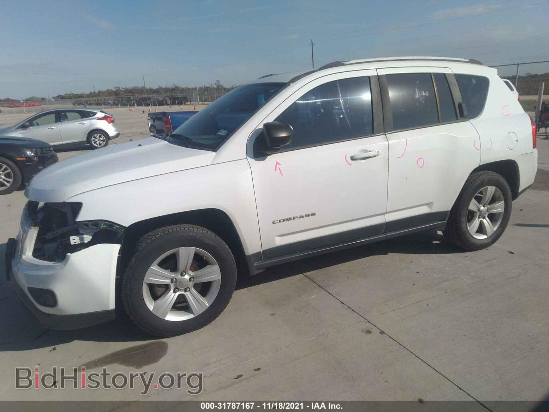 2012 JEEP COMPASS - VIN: 1C4NJCBA0CD573665 - Фото 2