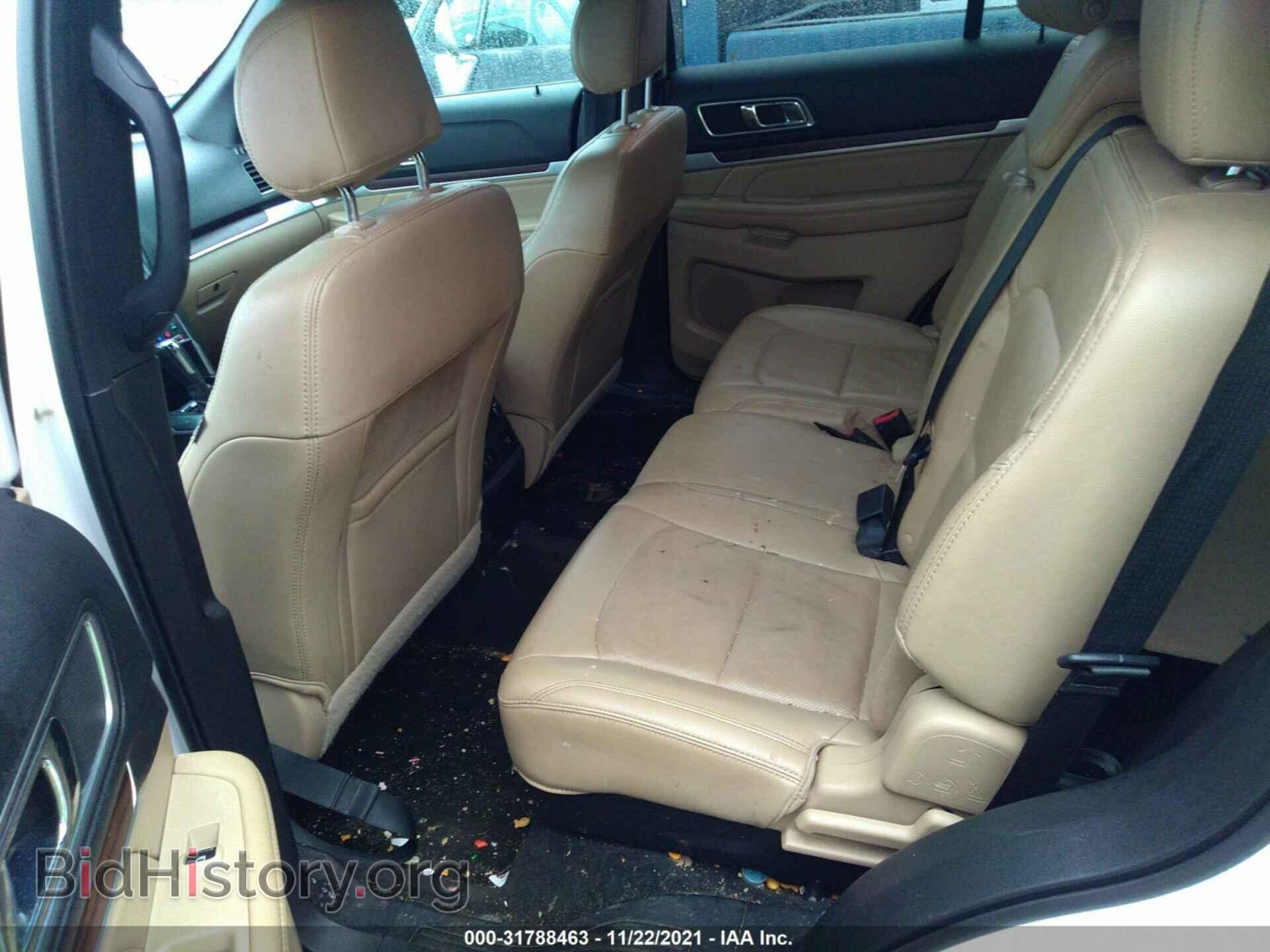 2017 FORD EXPLORER - VIN: 1FM5K7F89HGC68520 - Фото 8