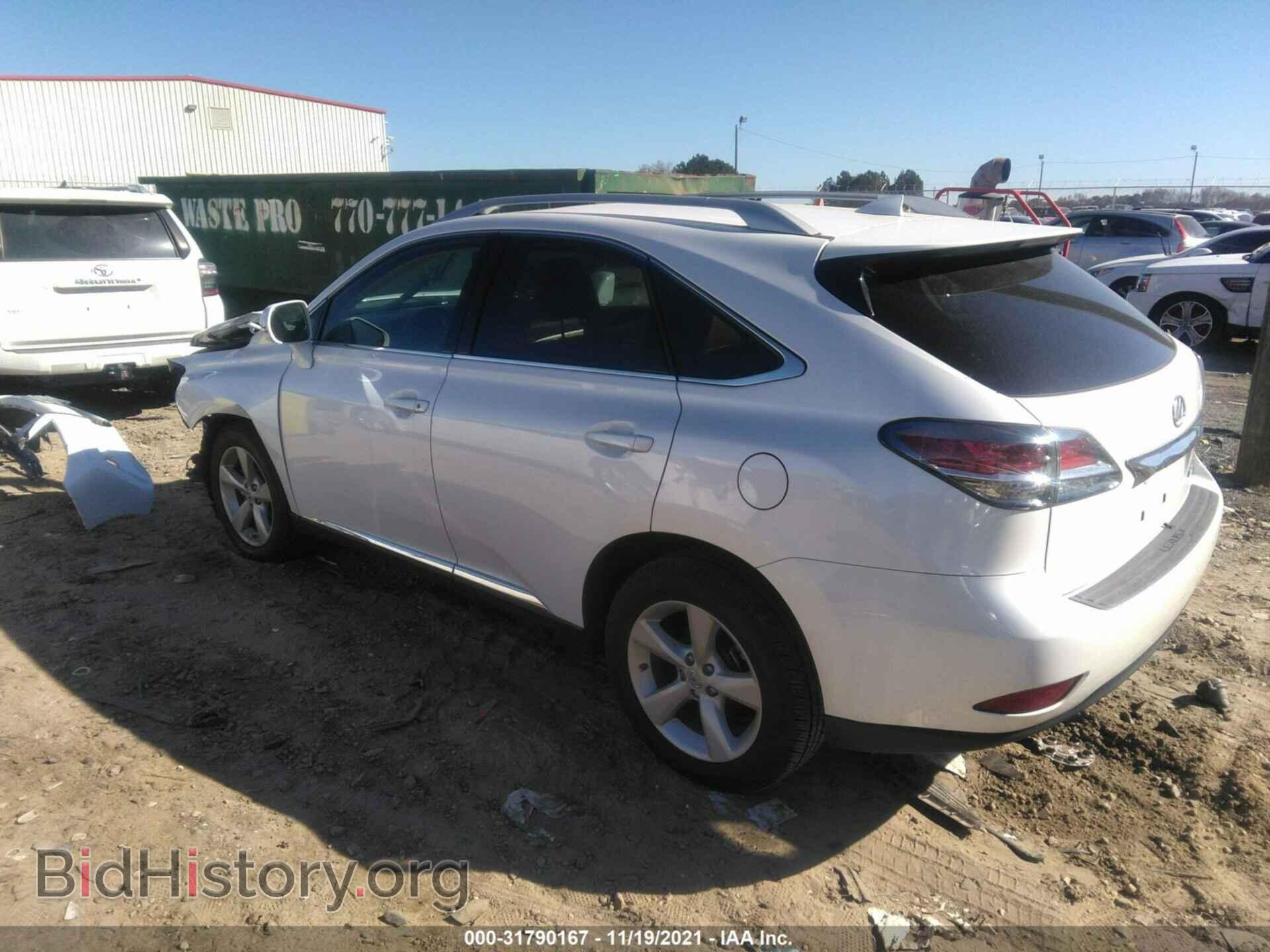 2015 LEXUS RX 350 - VIN: 2T2BK1BA7FC287653 - Фото 3
