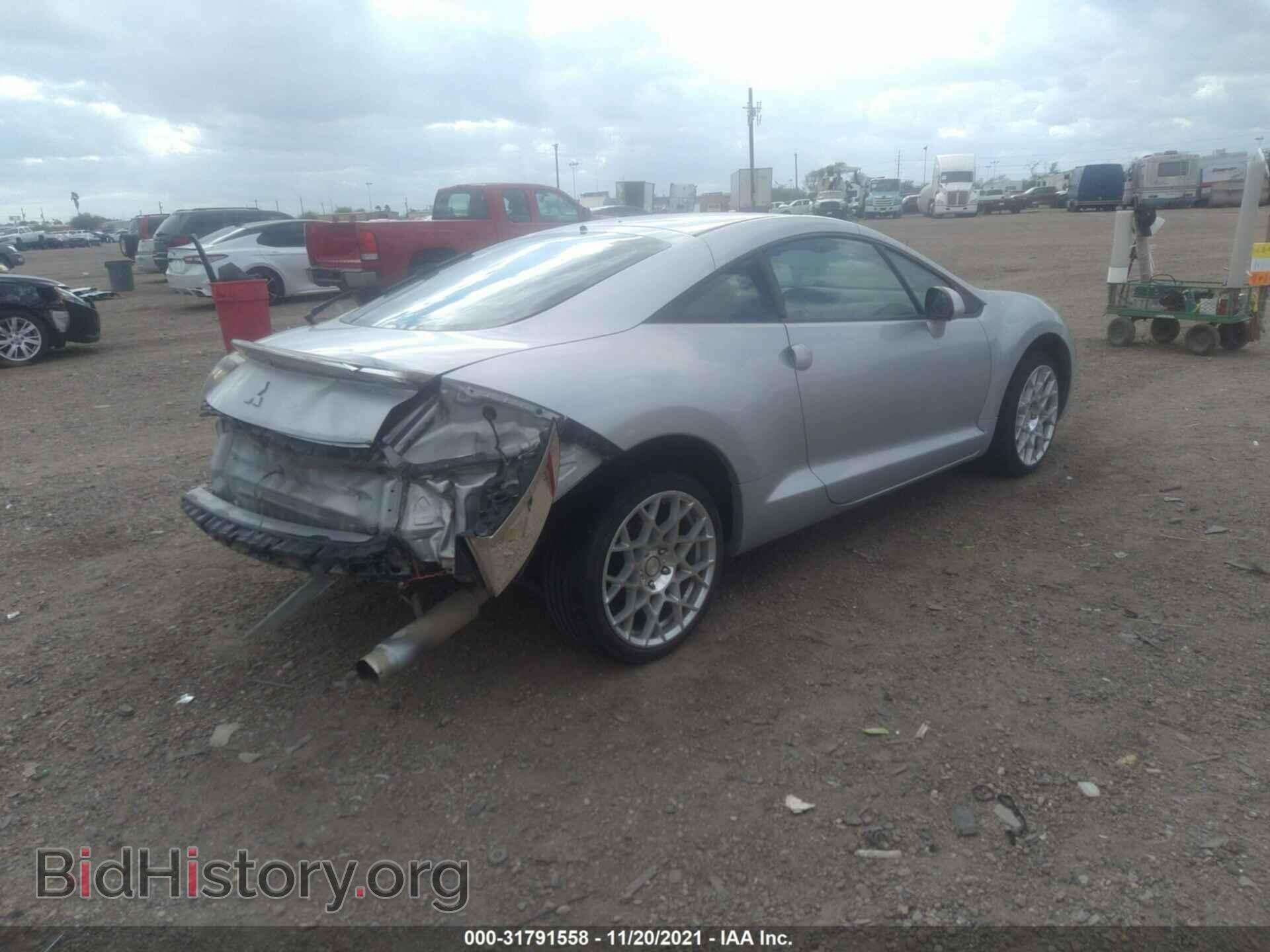 2007 MITSUBISHI ECLIPSE - VIN: 4A3AK24F57E027794 - Photo 4