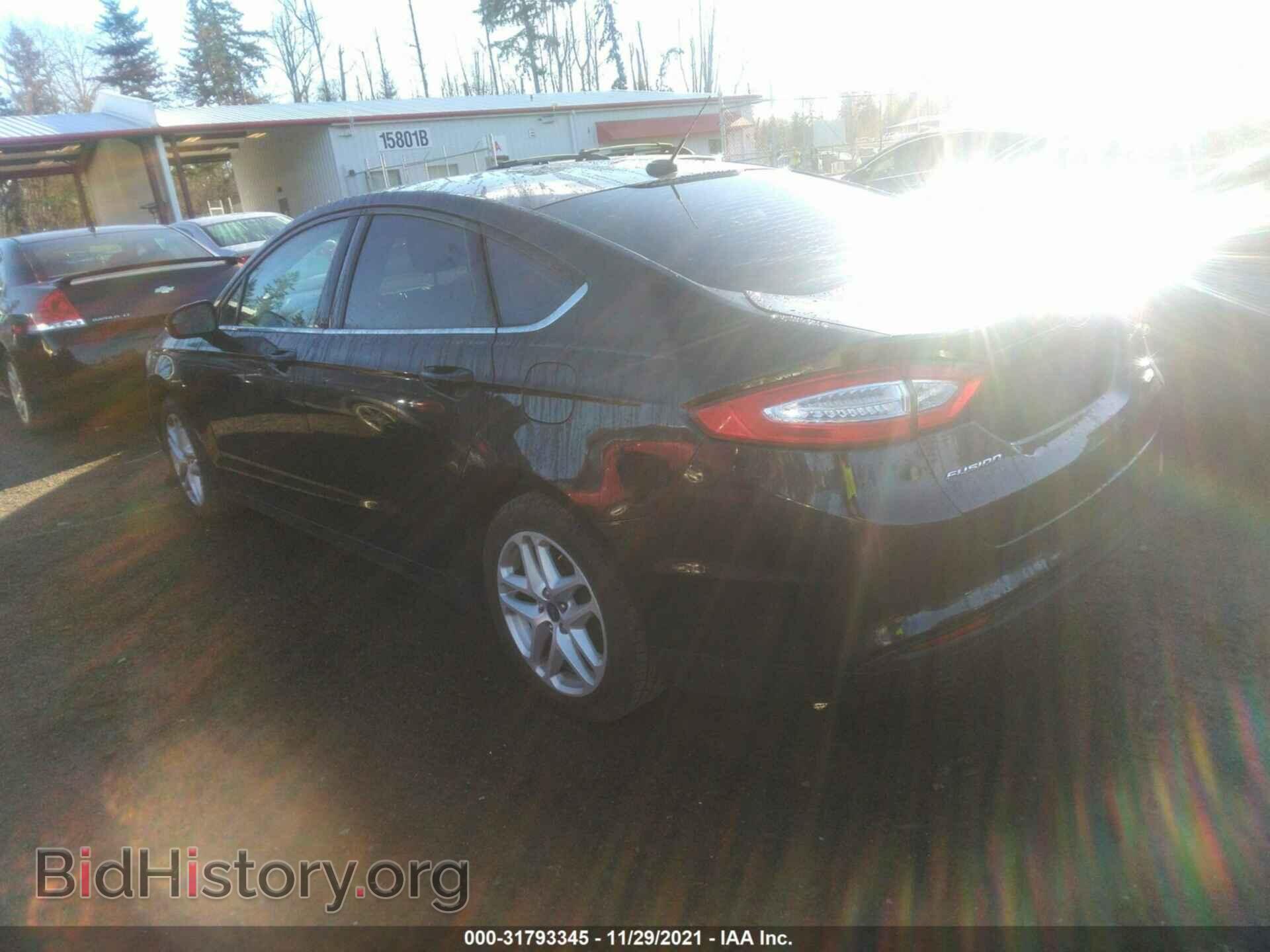 2014 FORD FUSION - VIN: 3FA6P0HD5ER330601 - Фото 3
