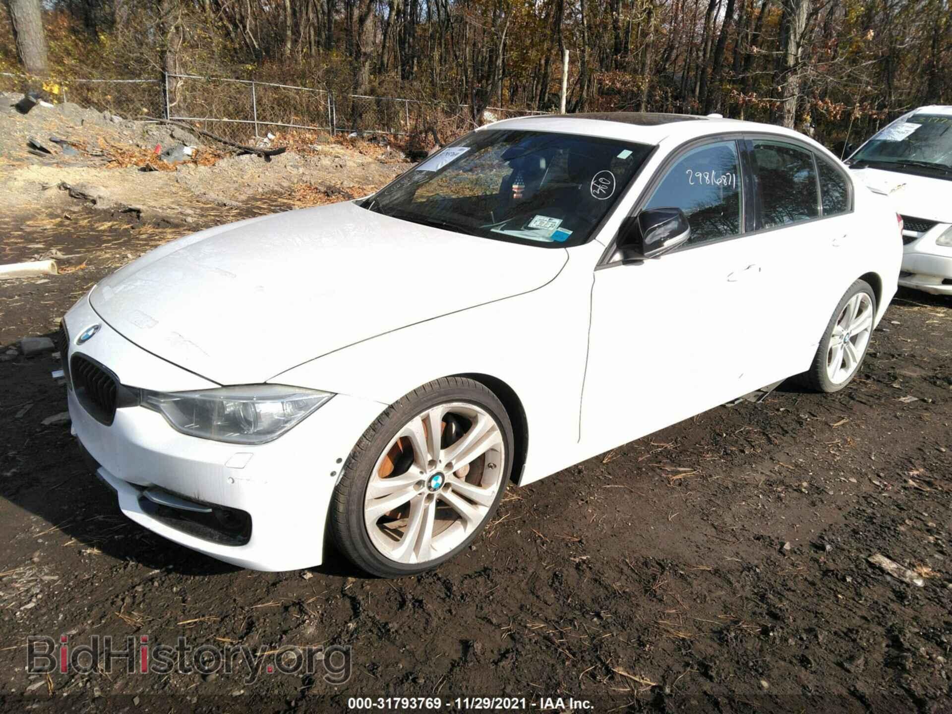 2013 BMW 3 SERIES - VIN: WBA3A9C55DF476525 - Фото 2