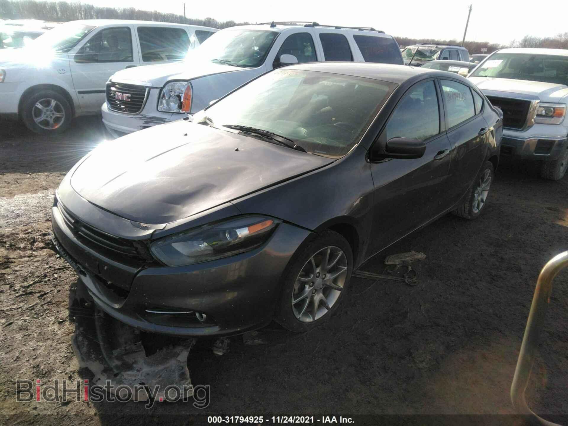 2015 DODGE DART - VIN: 1C3CDFBB7FD243412 - Фото 2