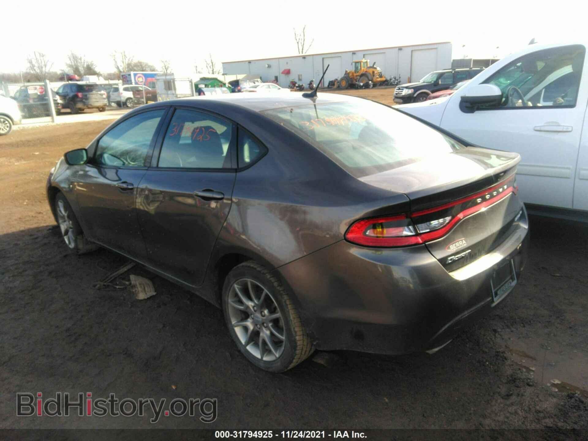 2015 DODGE DART - VIN: 1C3CDFBB7FD243412 - Фото 3