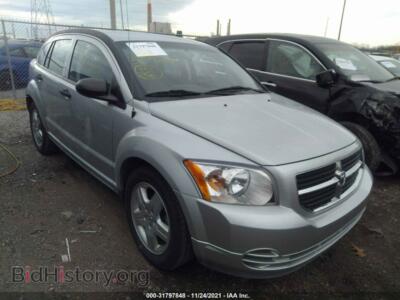 2008 Dodge CALIBER SXT, серебристый — VIN 1B3HB48B48D797658, IAAI