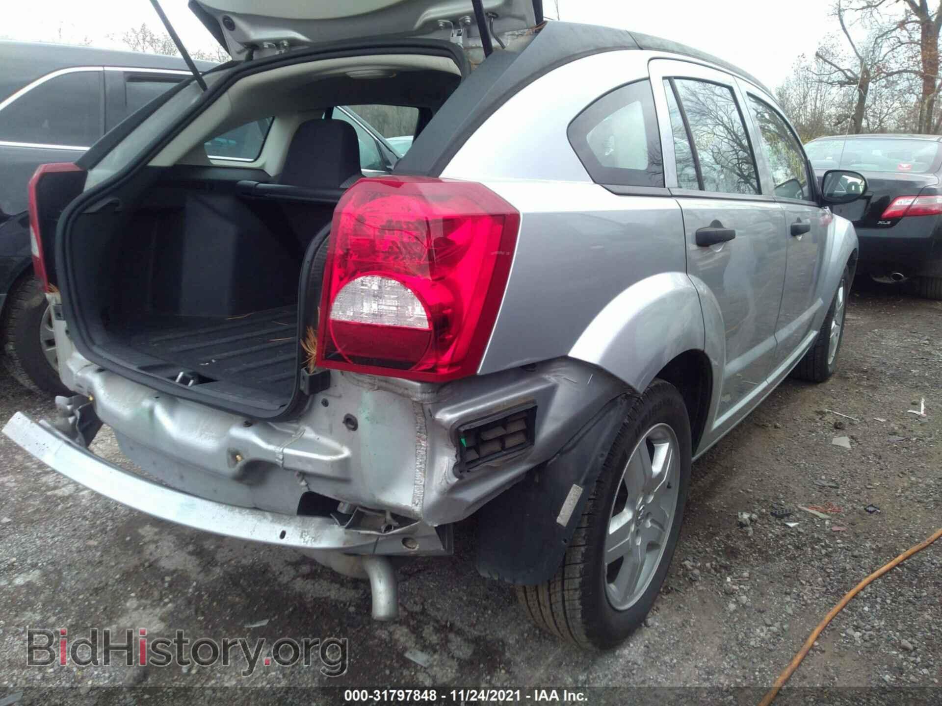 2008 DODGE CALIBER - VIN: 1B3HB48B48D797658 - Фото 4