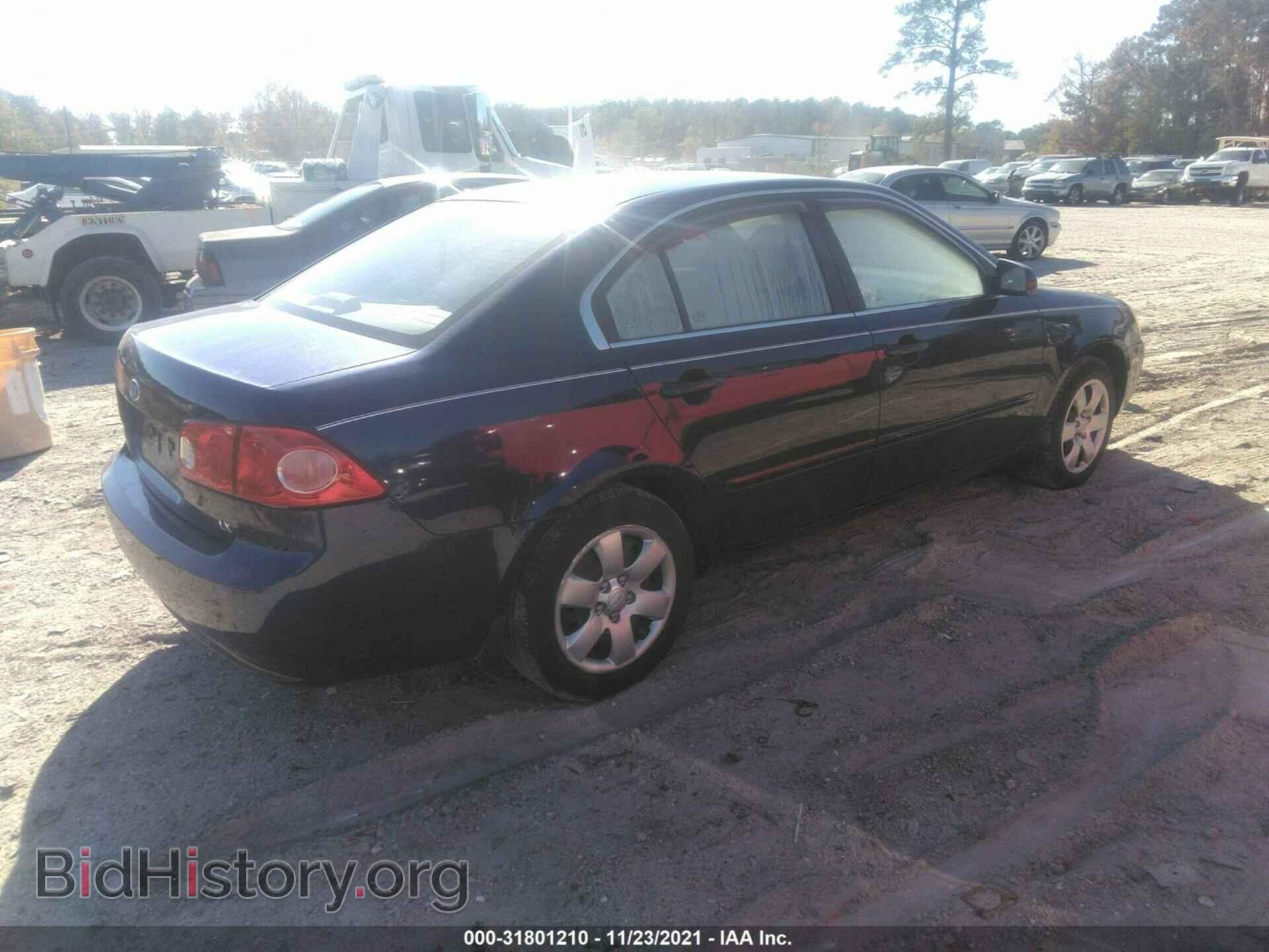 2007 KIA OPTIMA - VIN: KNAGE123775147066 - Фото 4