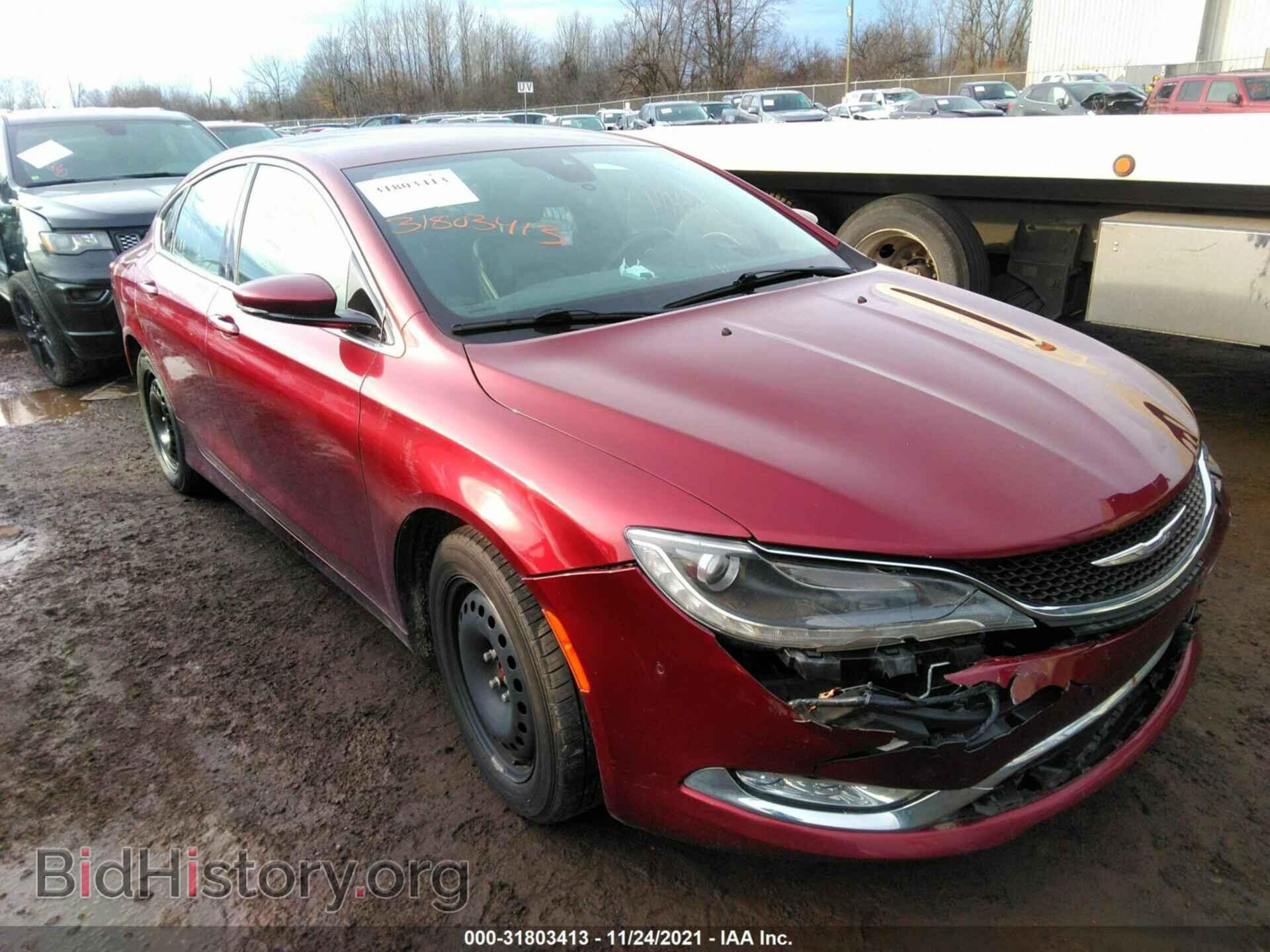 Photo 1C3CCCCG0FN573012 - CHRYSLER 200 2015