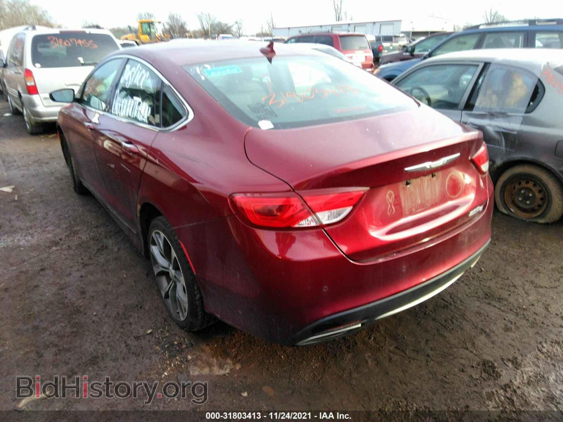2015 CHRYSLER 200 - VIN: 1C3CCCCG0FN573012 - Photo 3