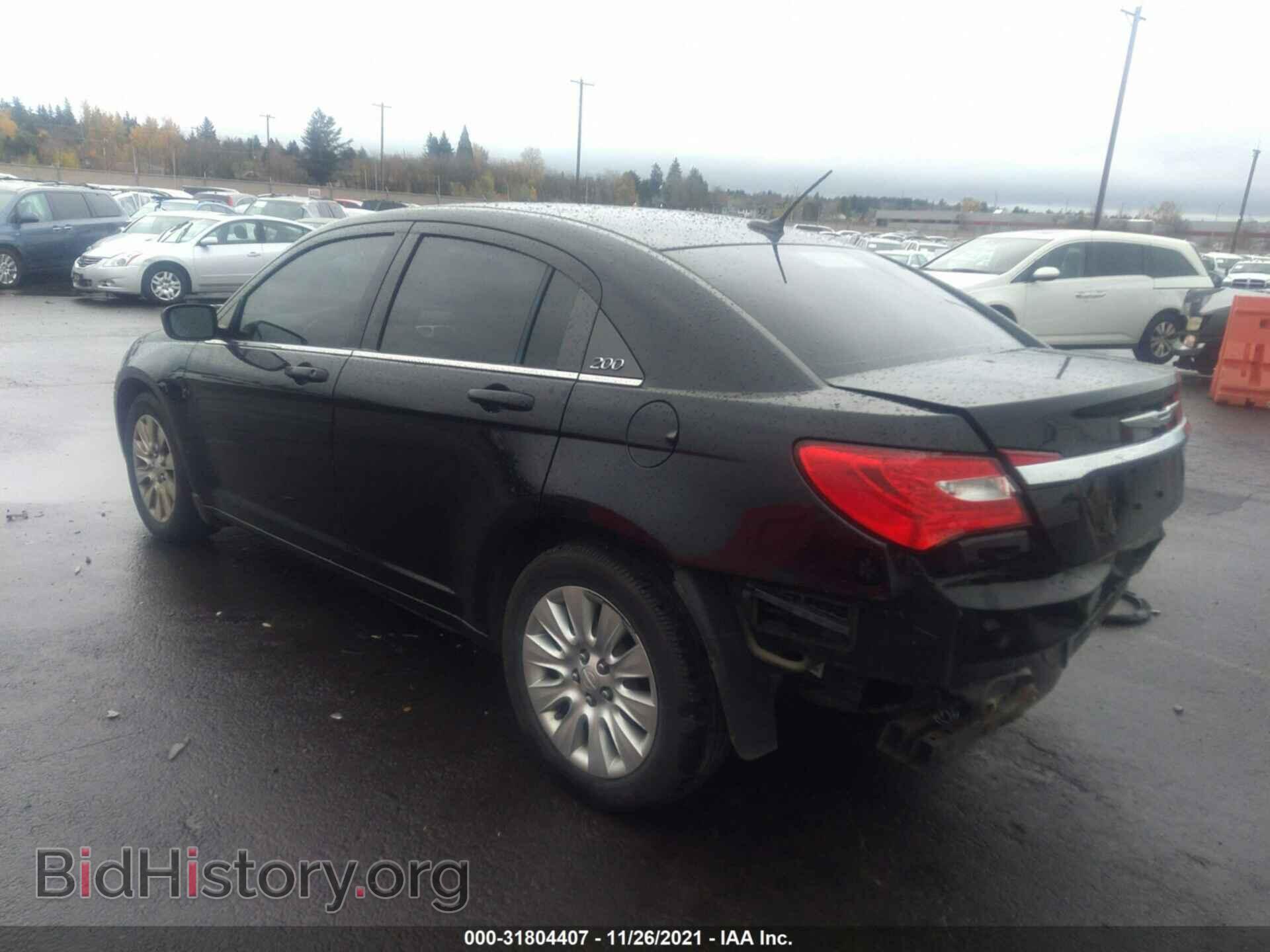2012 CHRYSLER 200 - VIN: 1C3CCBAB4CN320739 - Фото 3