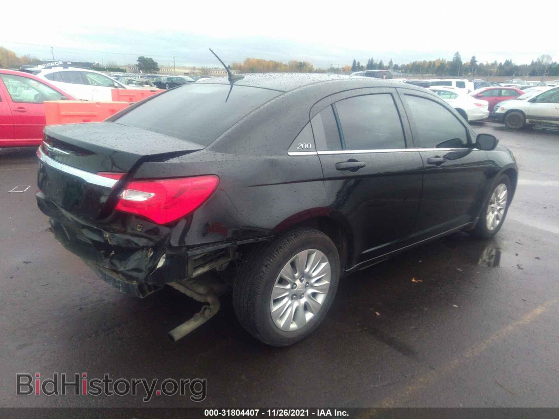 2012 CHRYSLER 200 - VIN: 1C3CCBAB4CN320739 - Фото 4