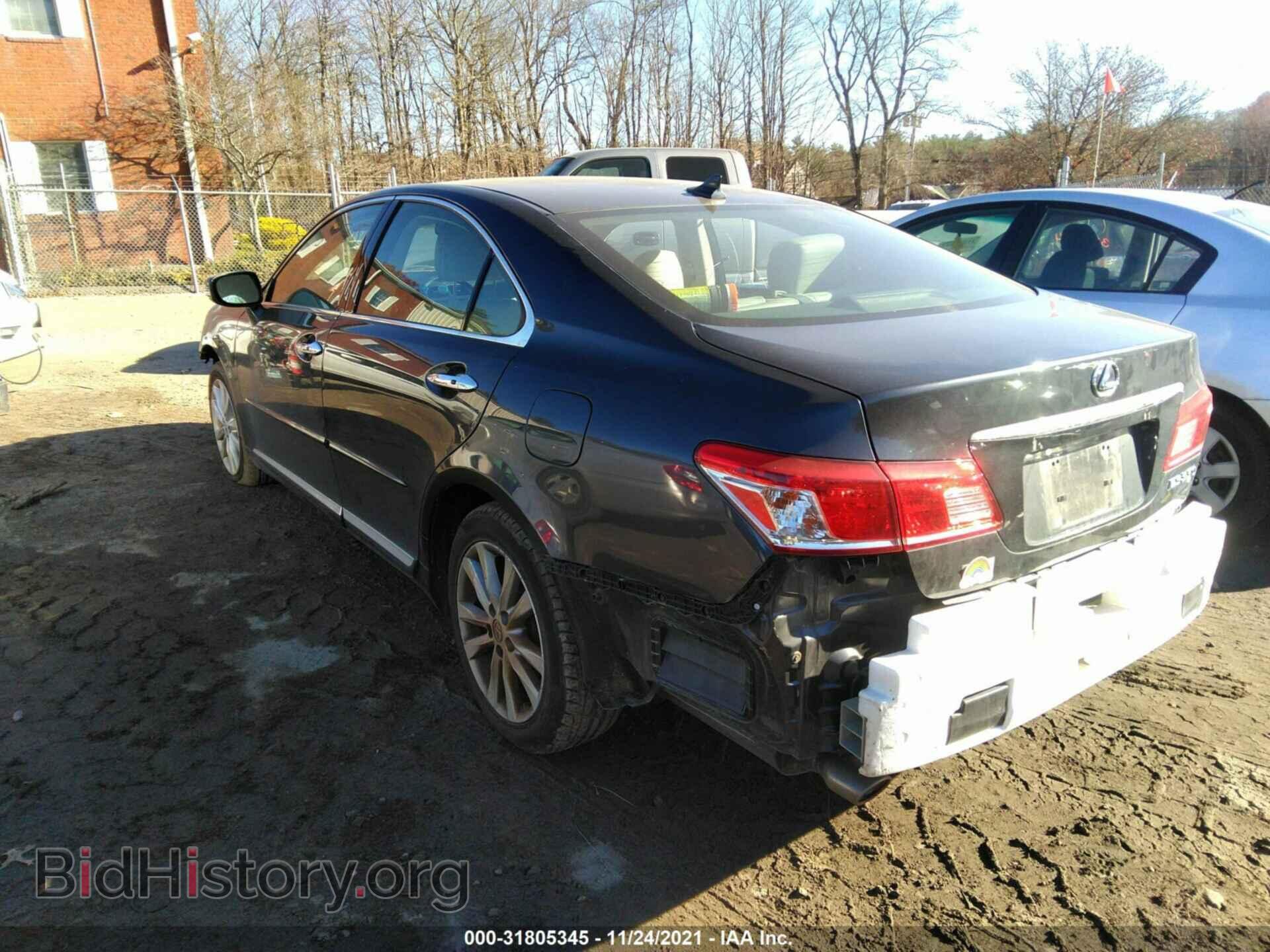 2011 LEXUS ES 350 - VIN: JTHBK1EG8B2431433 - Фото 3