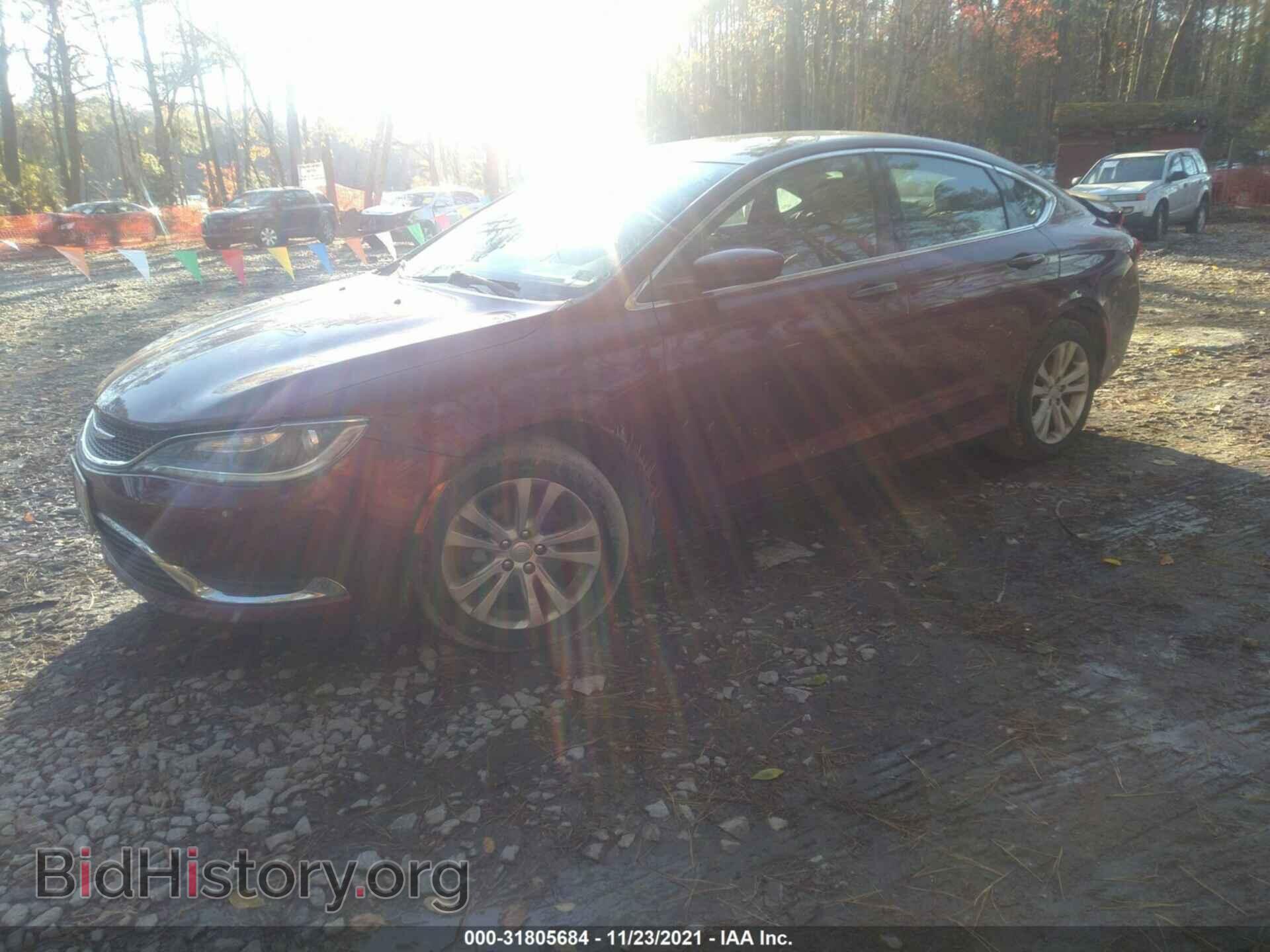 2015 CHRYSLER 200 - VIN: 1C3CCCAB2FN694549 - Фото 2