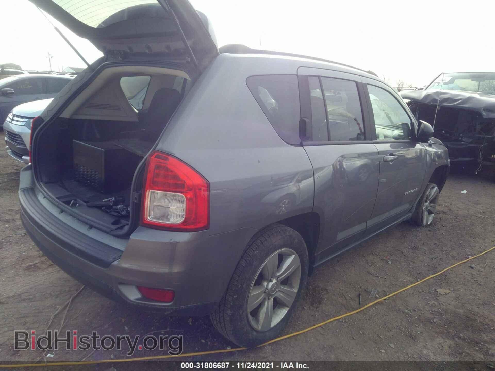 2012 JEEP COMPASS - VIN: 1C4NJDBB6CD522721 - Photo 4