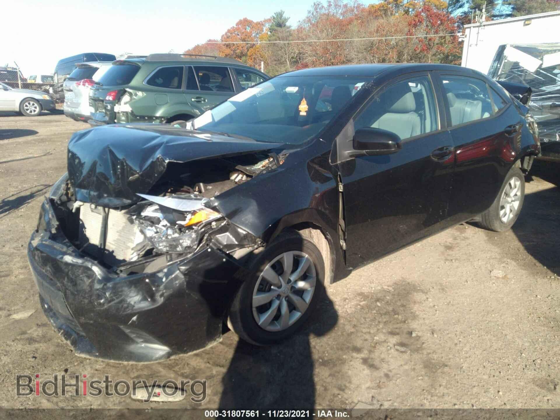 2014 TOYOTA COROLLA - VIN: 2T1BURHE7EC200081 - Фото 2