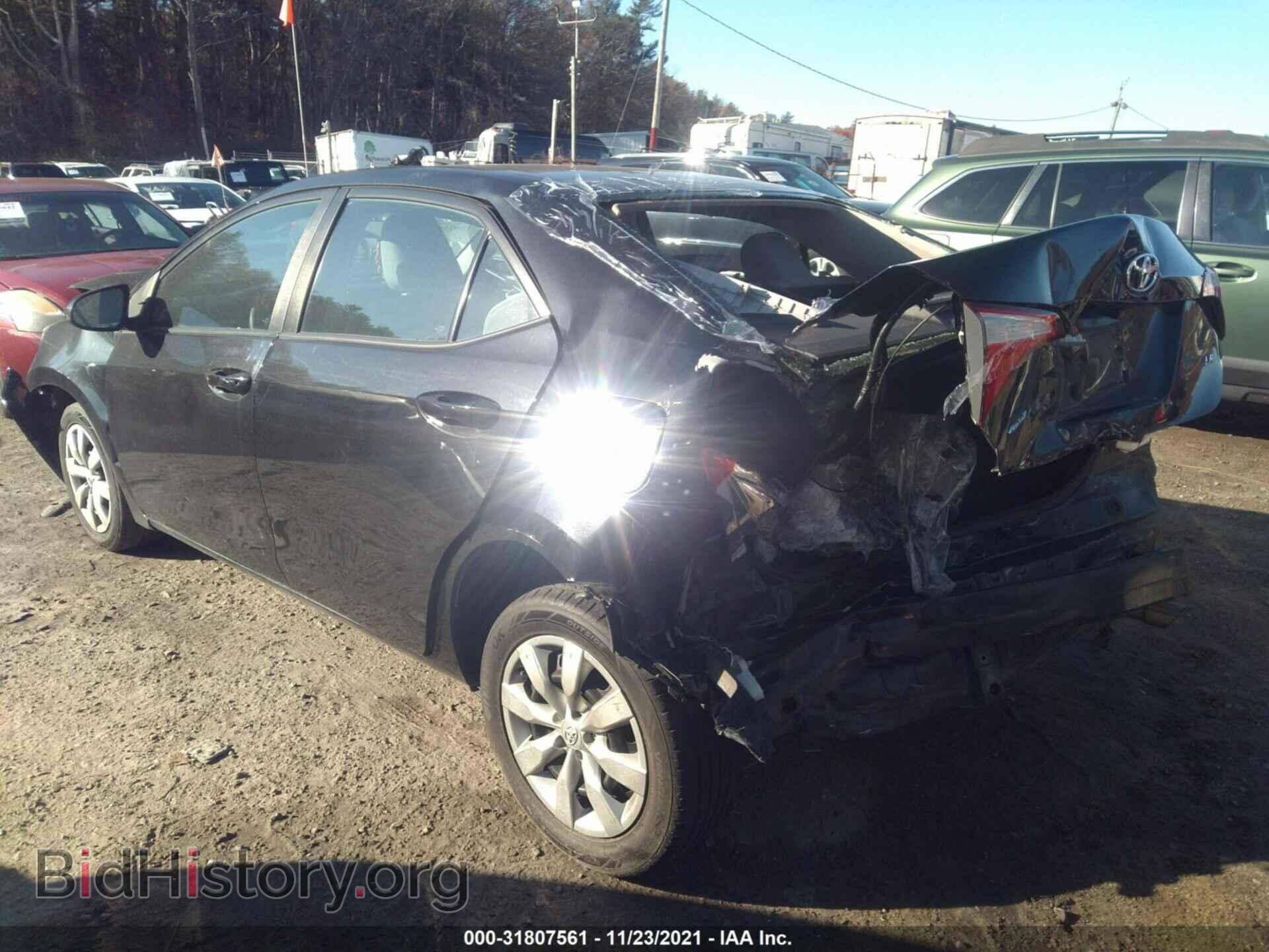 2014 TOYOTA COROLLA - VIN: 2T1BURHE7EC200081 - Фото 3