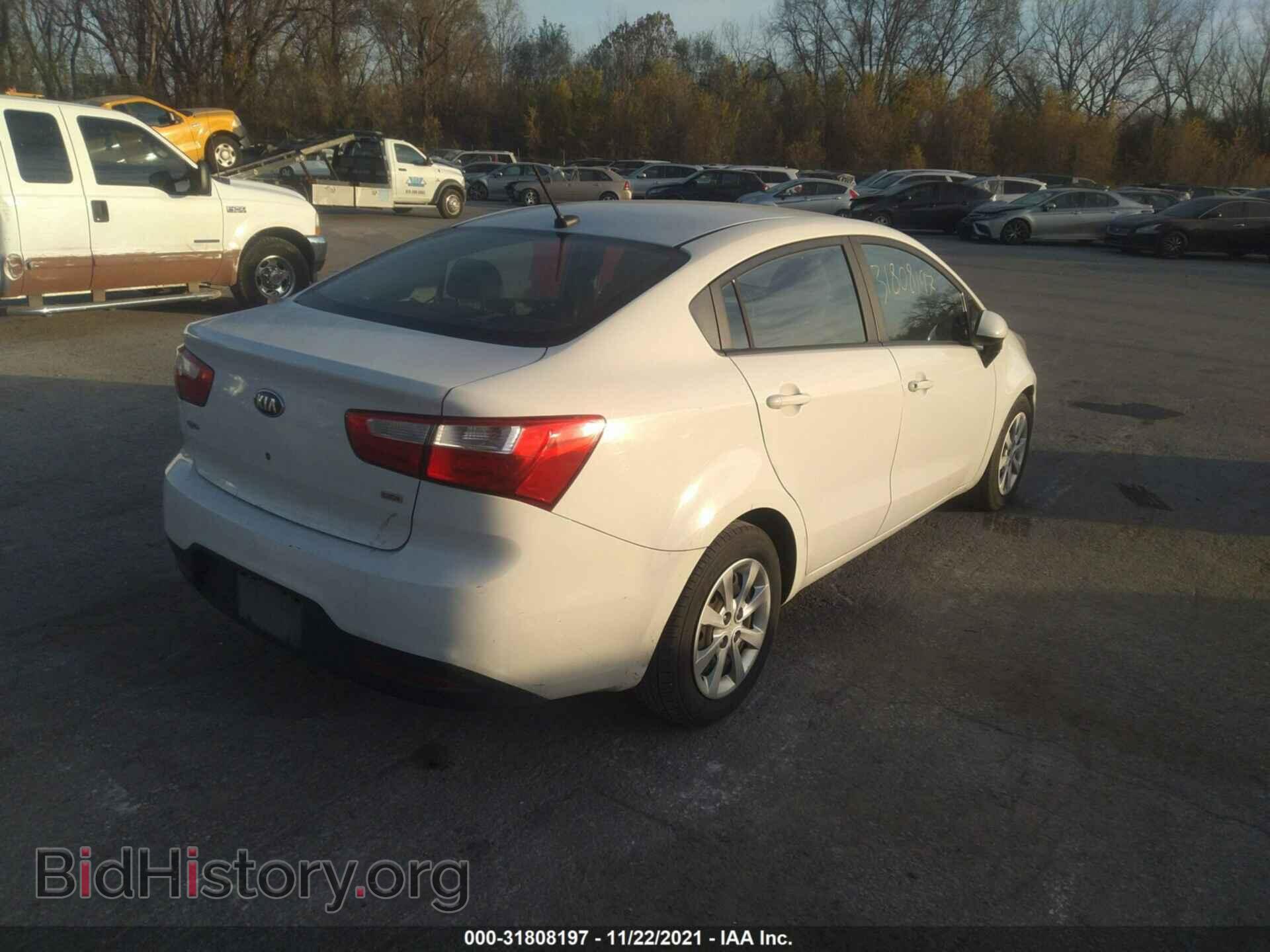 2015 KIA RIO - VIN: KNADM4A35F6503337 - Фото 4