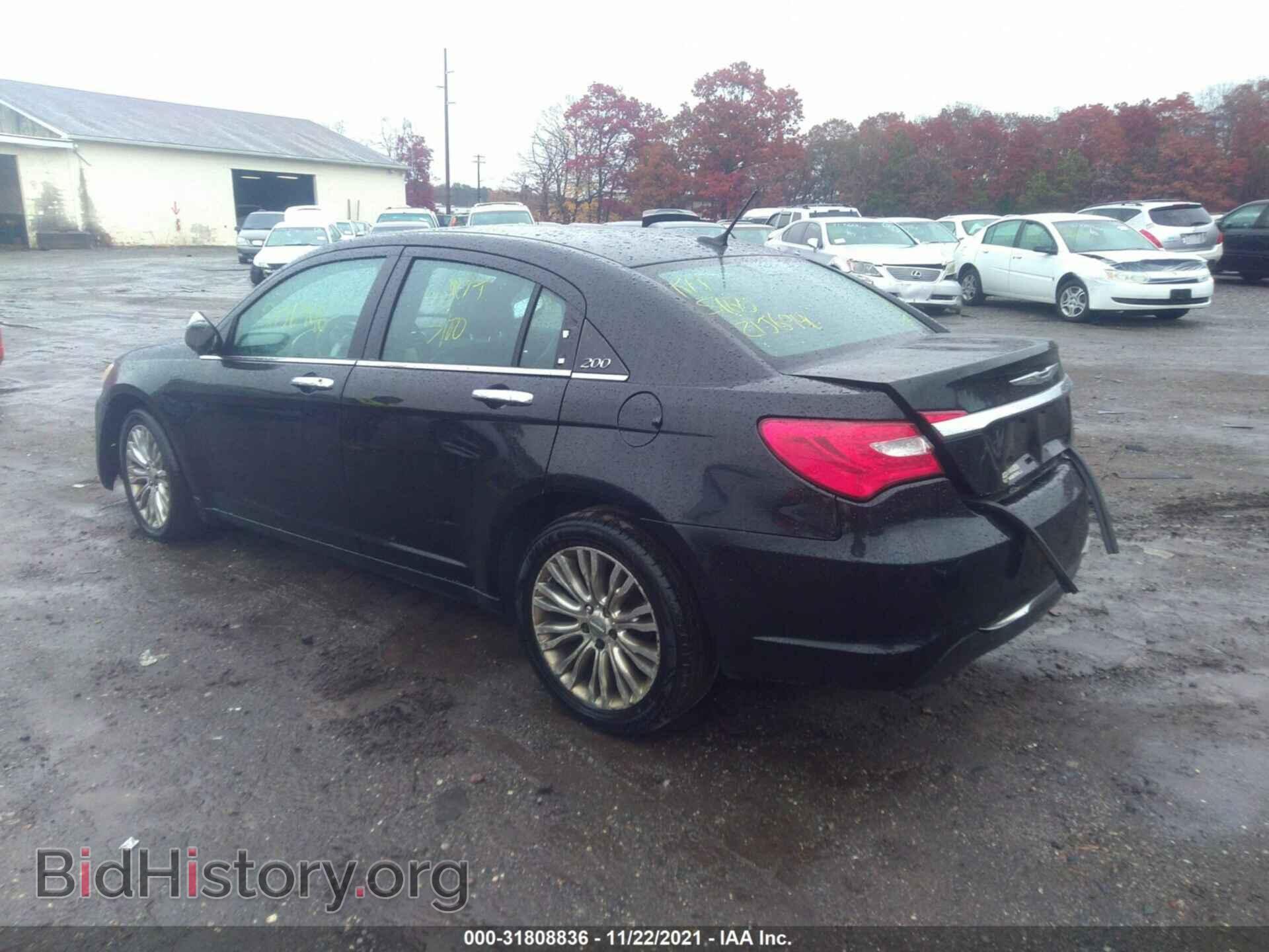 2013 CHRYSLER 200 - VIN: 1C3CCBCG0DN603214 - Фото 3