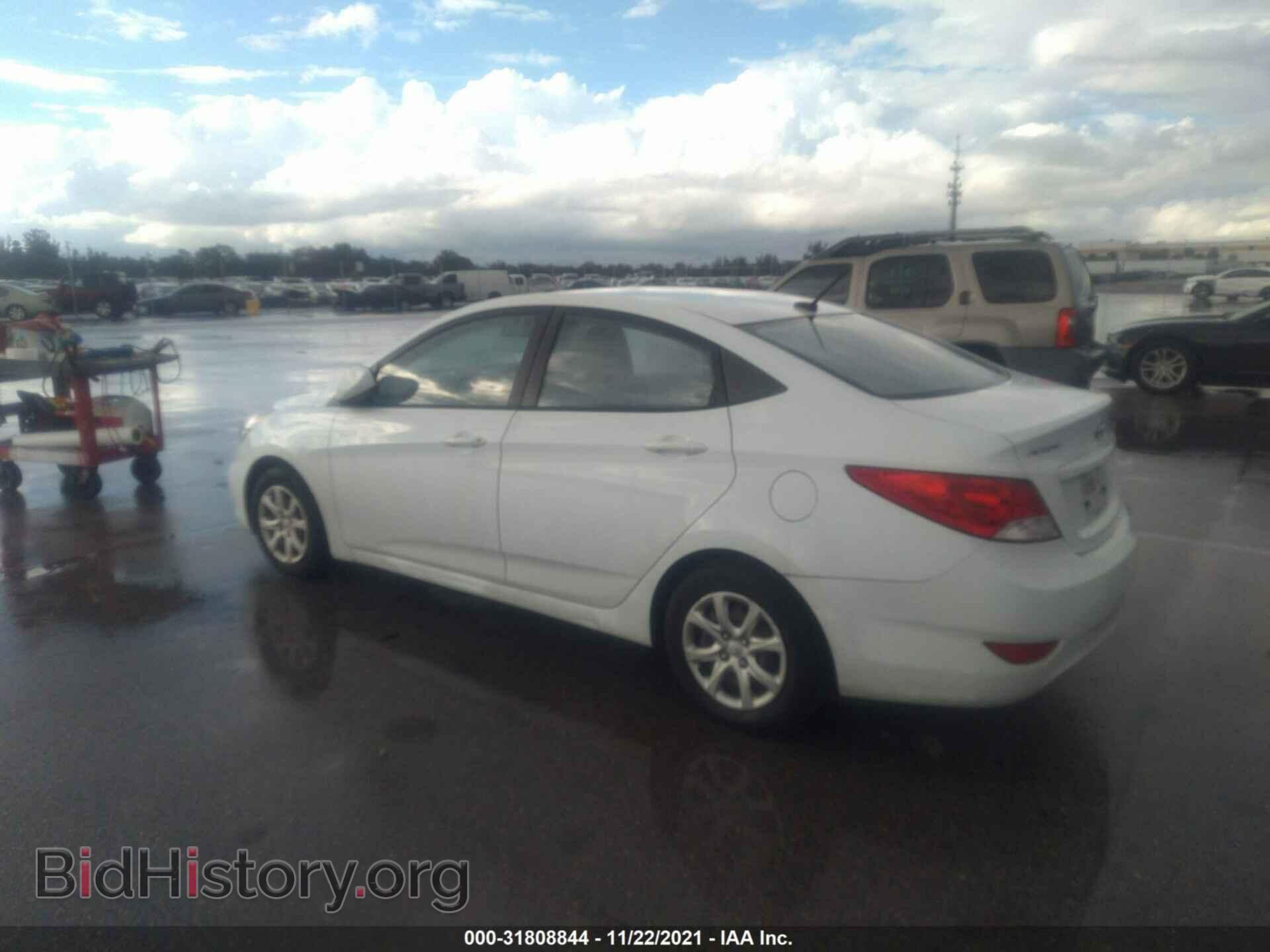 2014 HYUNDAI ACCENT - VIN: KMHCT4AE4EU654551 - Фото 3