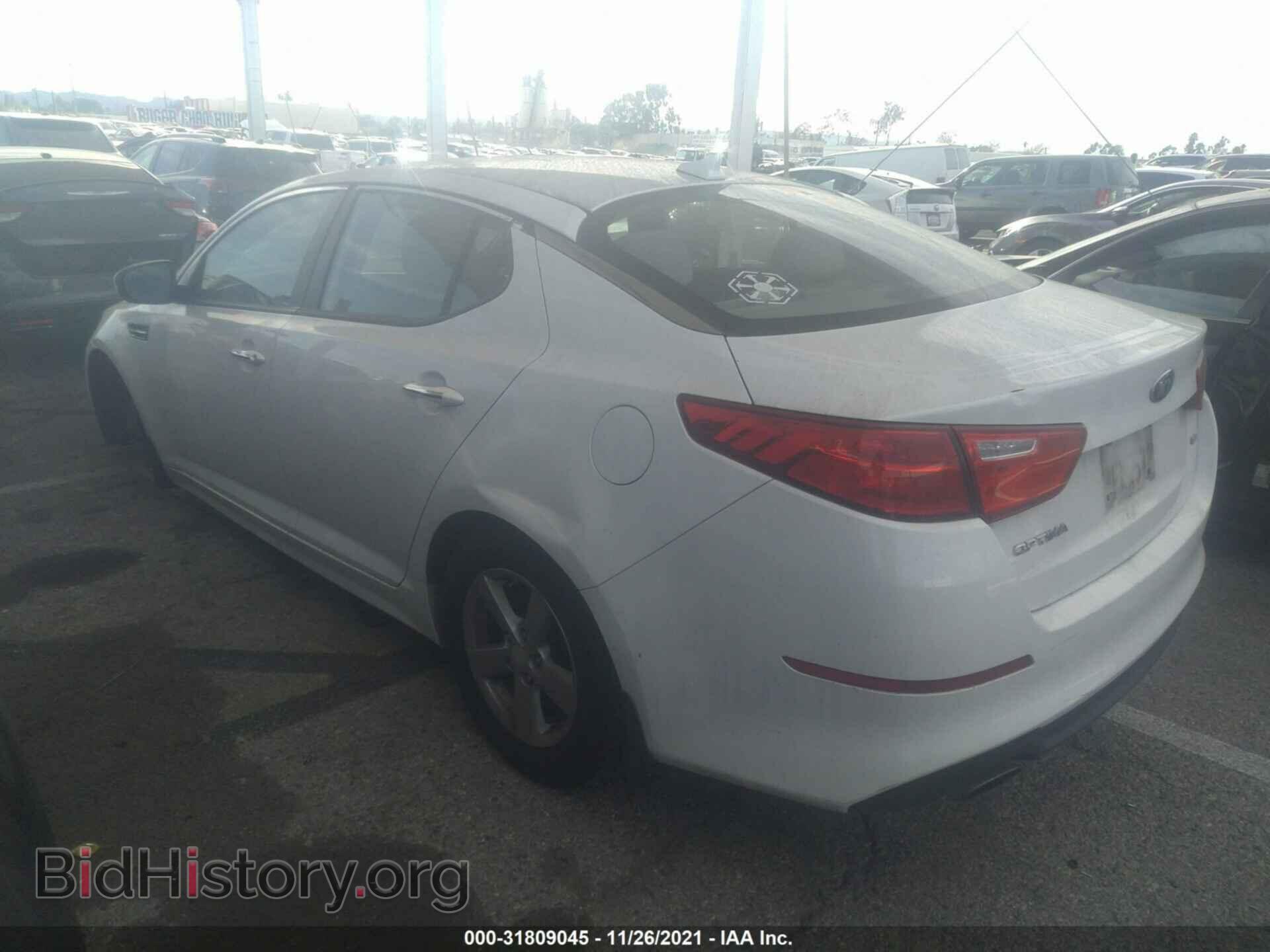 2014 KIA OPTIMA - VIN: 5XXGM4A76EG329362 - Фото 3