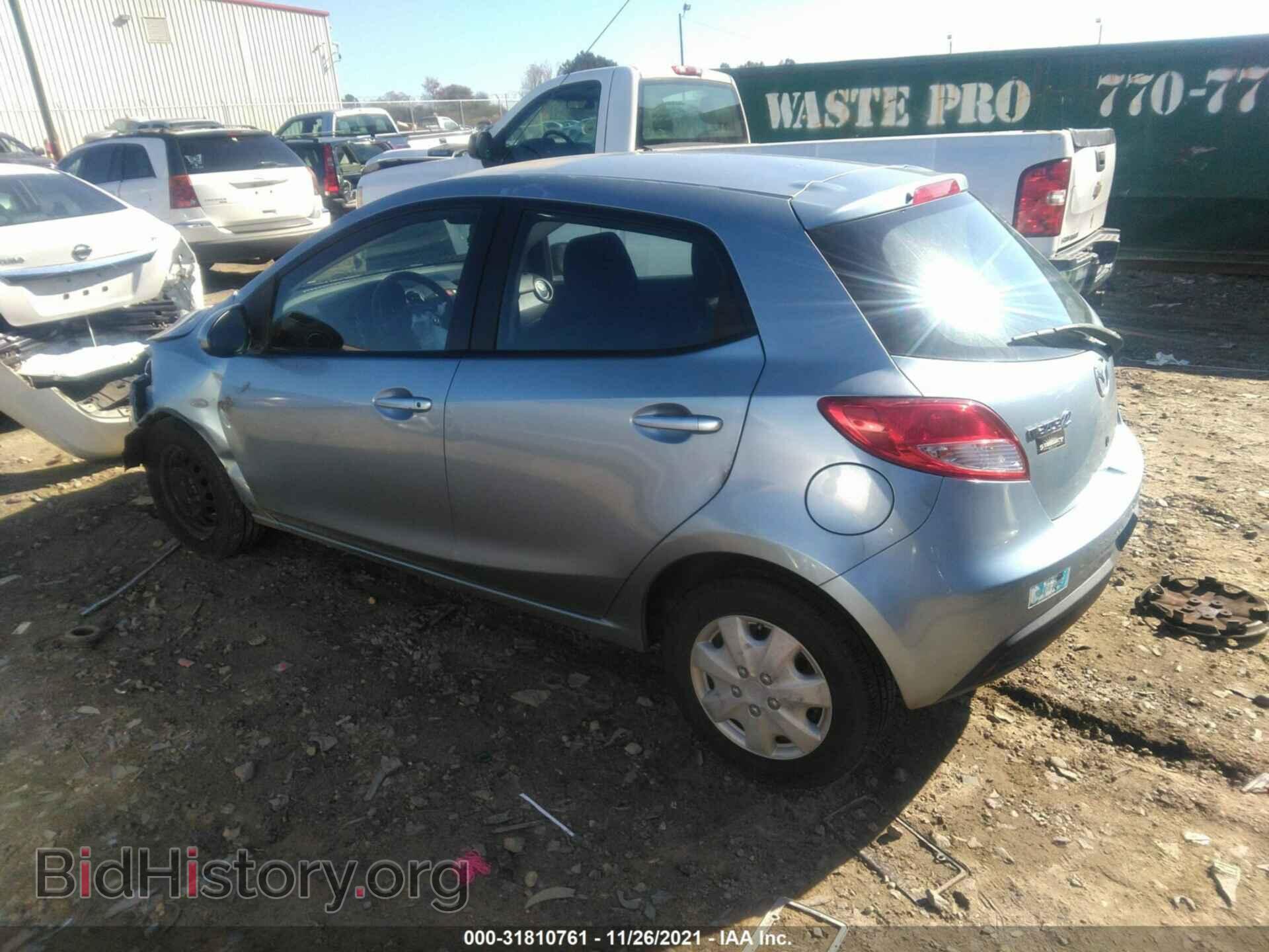 2013 MAZDA MAZDA2 - VIN: JM1DE1KY8D0157230 - Фото 3