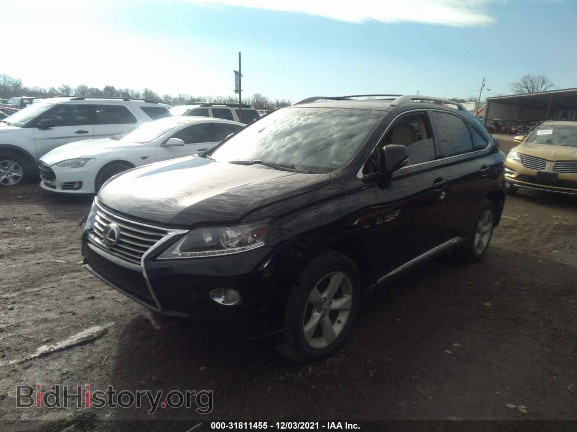 2013 LEXUS RX 350 - VIN: 2T2BK1BA0DC225458 - Фото 2