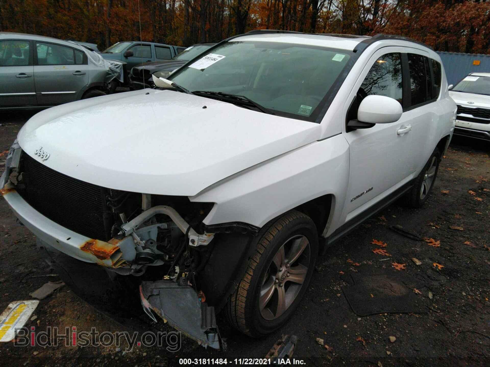 2016 JEEP COMPASS - VIN: 1C4NJDEB1GD545986 - Фото 2