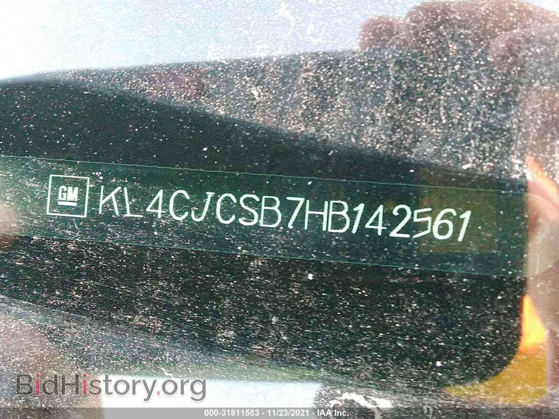 2017 BUICK ENCORE - VIN: KL4CJCSB7HB142561 - Фото 9