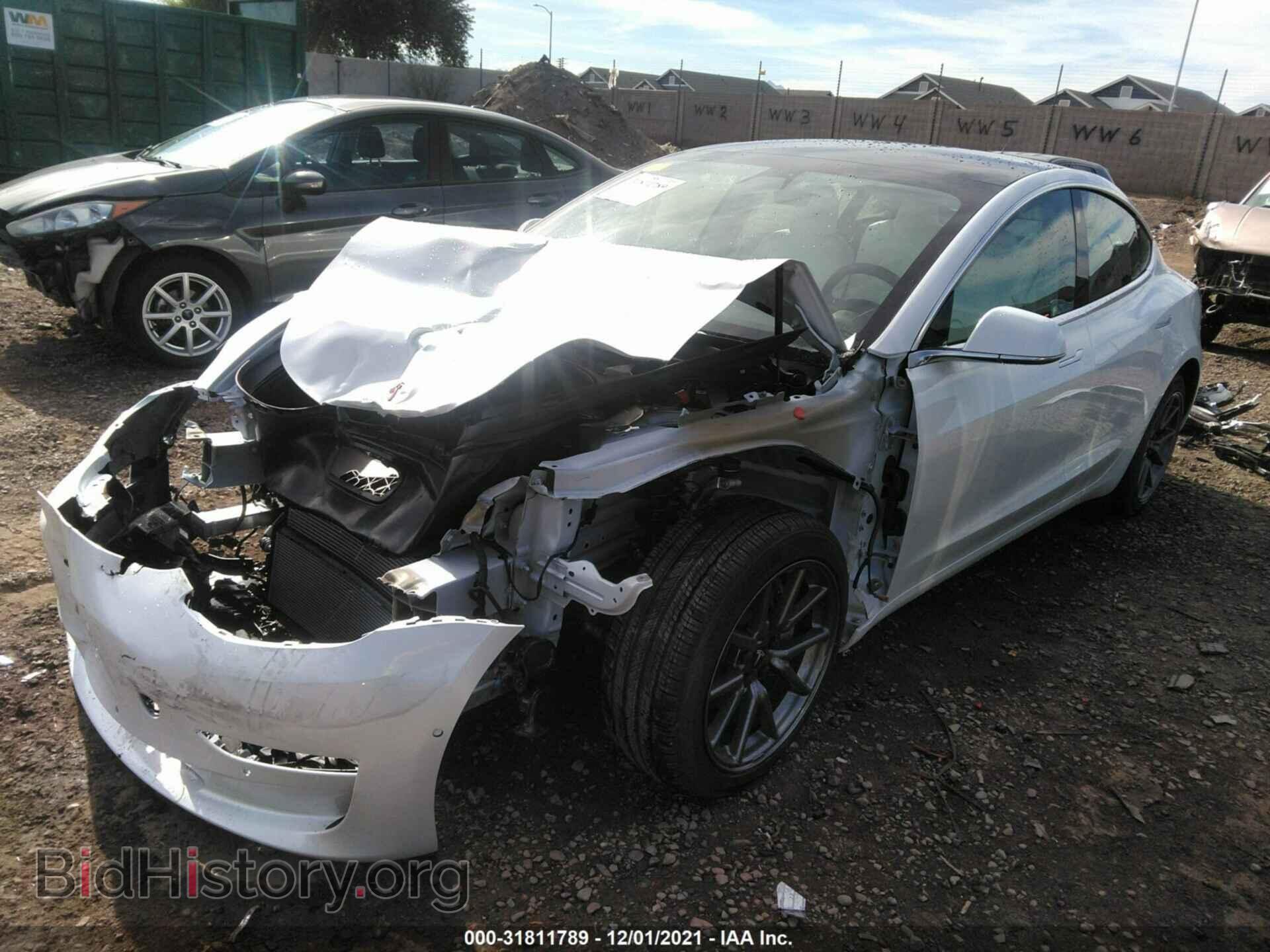 2020 TESLA MODEL 3 - VIN: 5YJ3E1EB6LF712694 - Фото 2