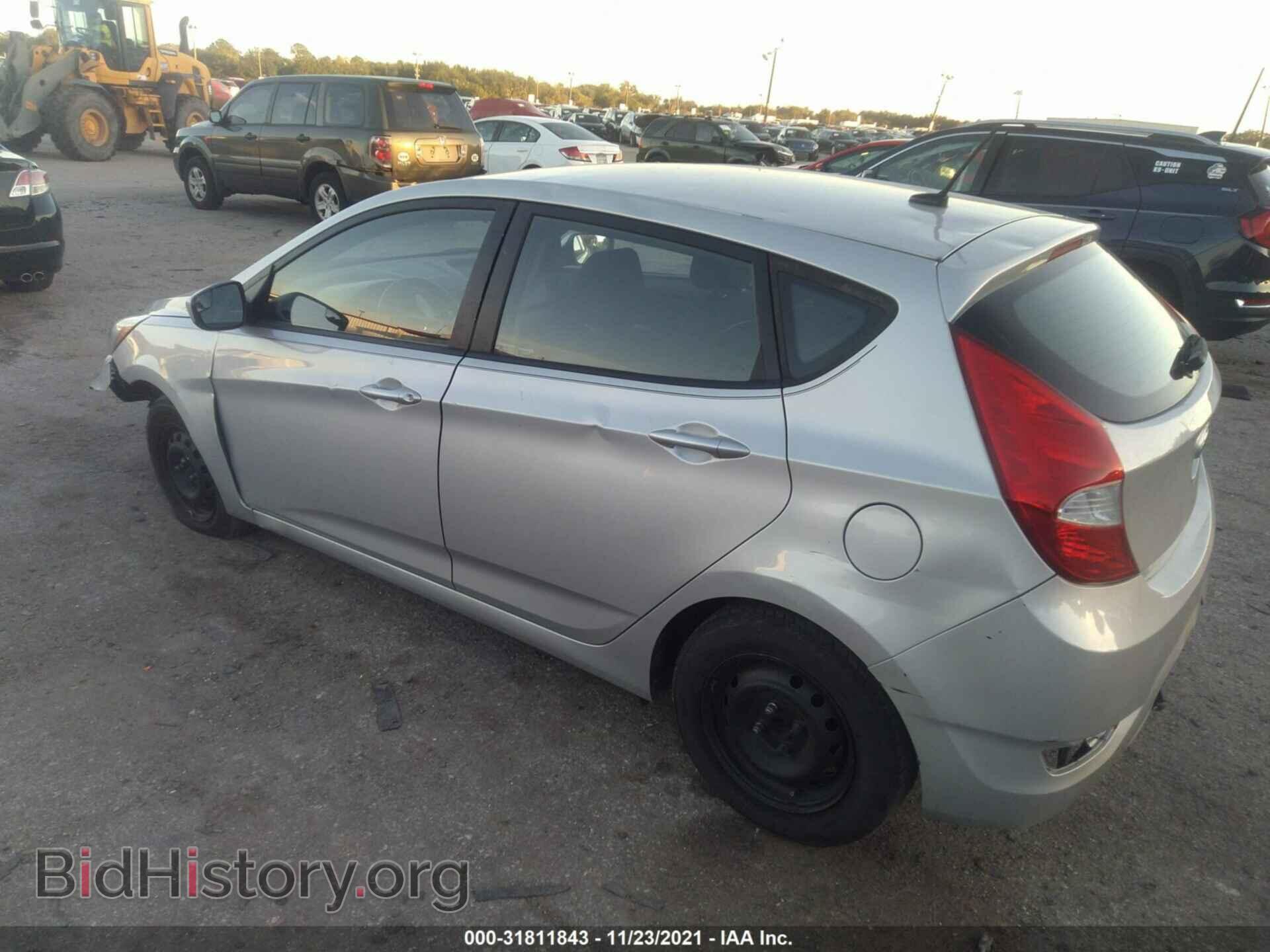 2015 HYUNDAI ACCENT - VIN: KMHCT5AE8FU213092 - Фото 3