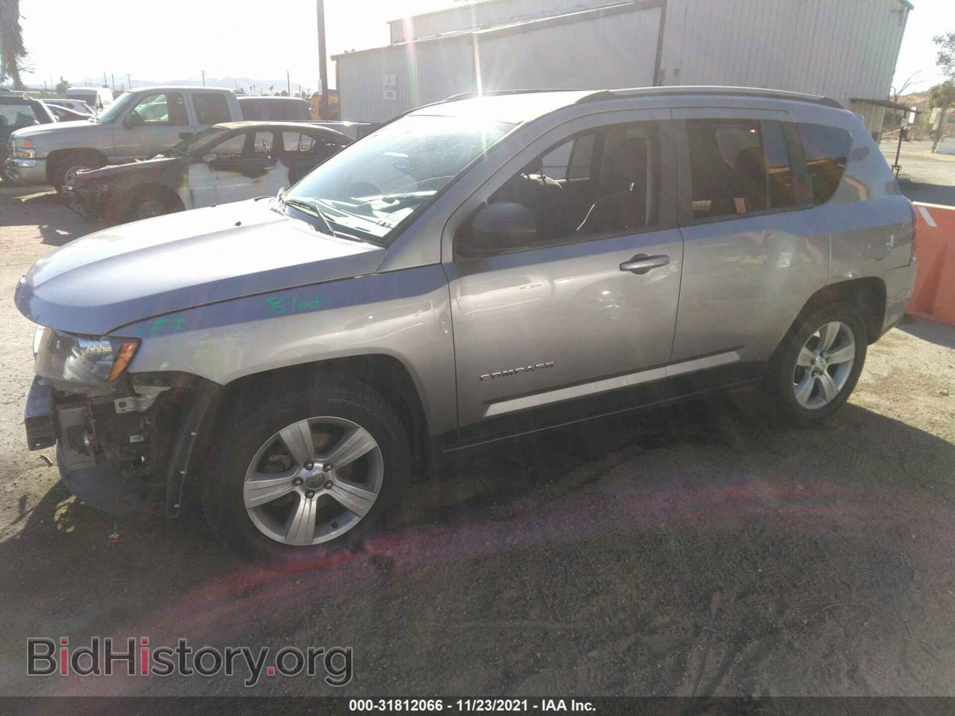 2015 JEEP COMPASS - VIN: 1C4NJCBB6FD361575 - Фото 2