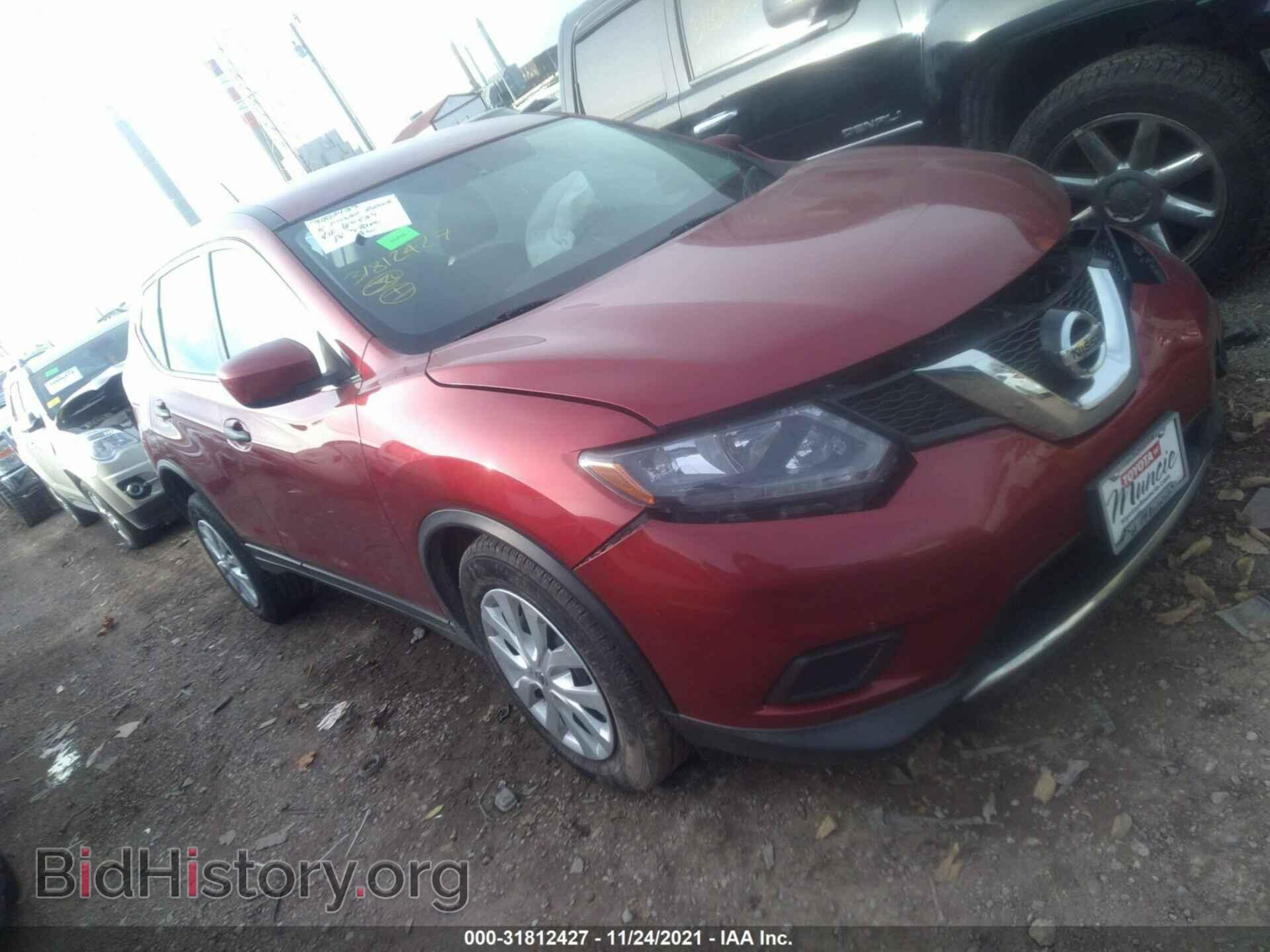Photo KNMAT2MV8GP671527 - NISSAN ROGUE 2016