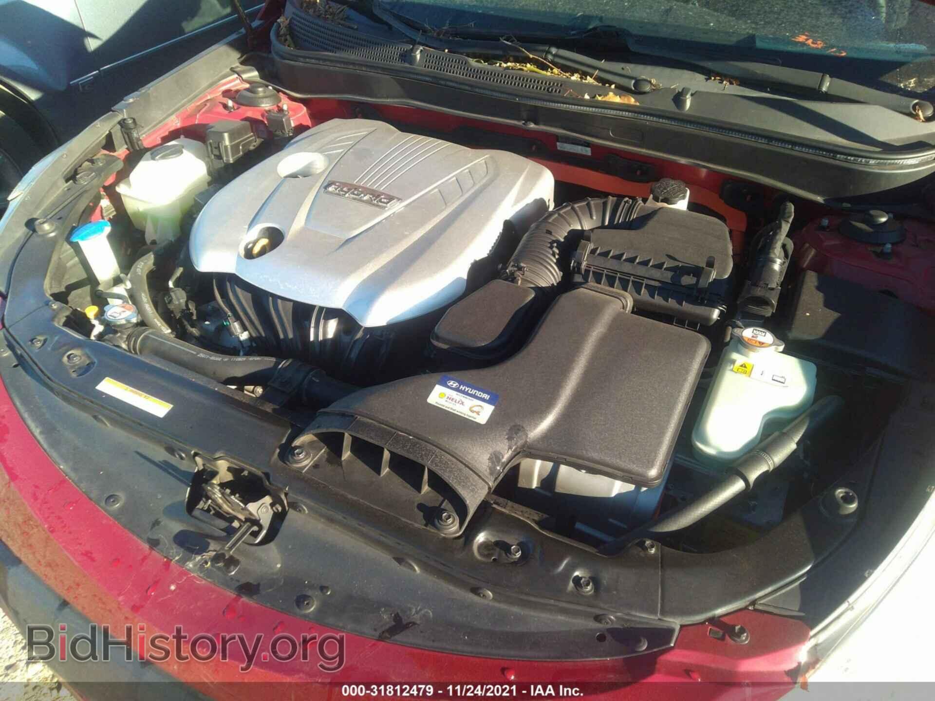 2011 HYUNDAI SONATA - VIN: KMHEC4A40BA017962 - Фото 10