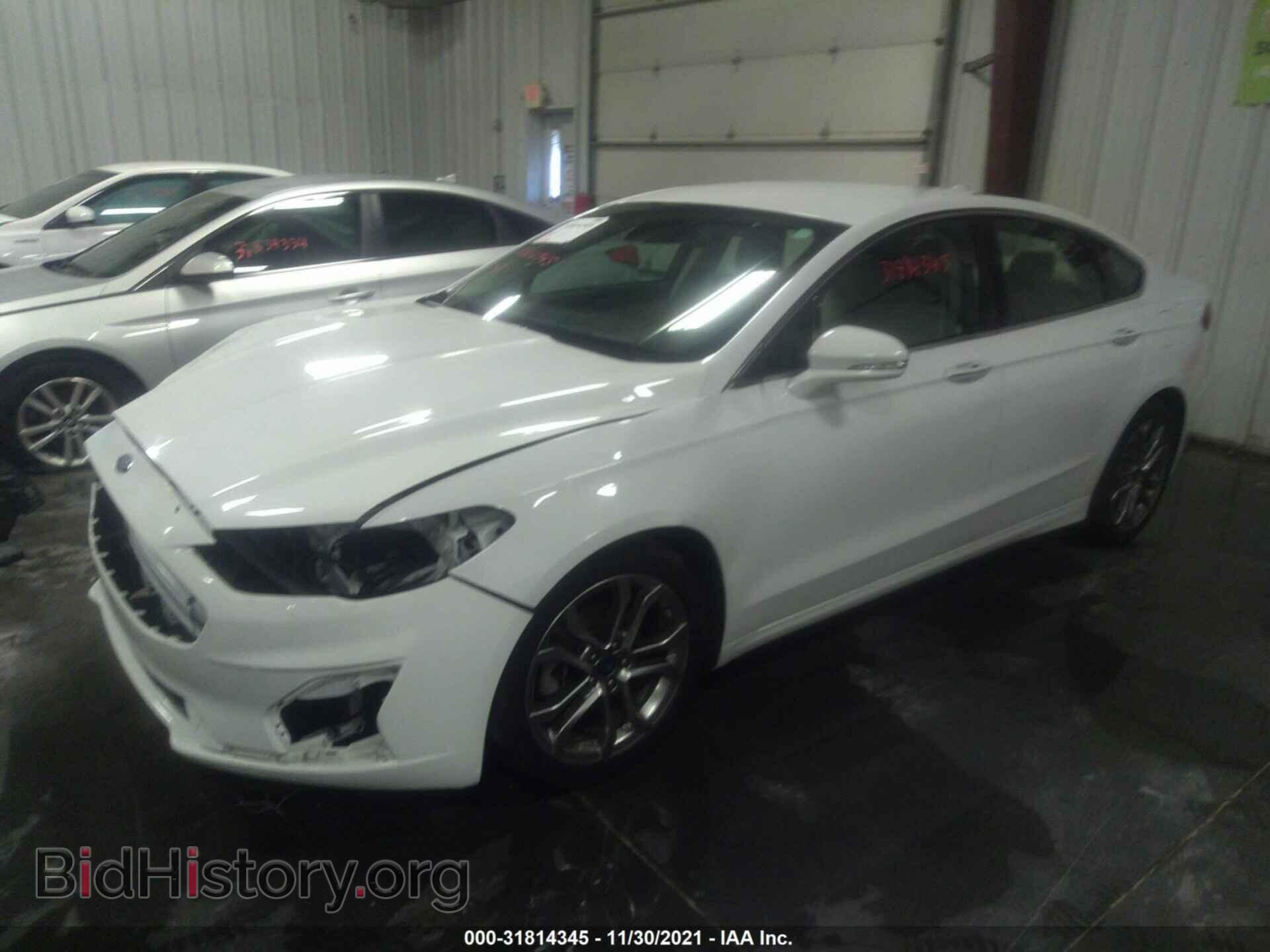 2019 FORD FUSION - VIN: 3FA6P0CD1KR150308 - Фото 2