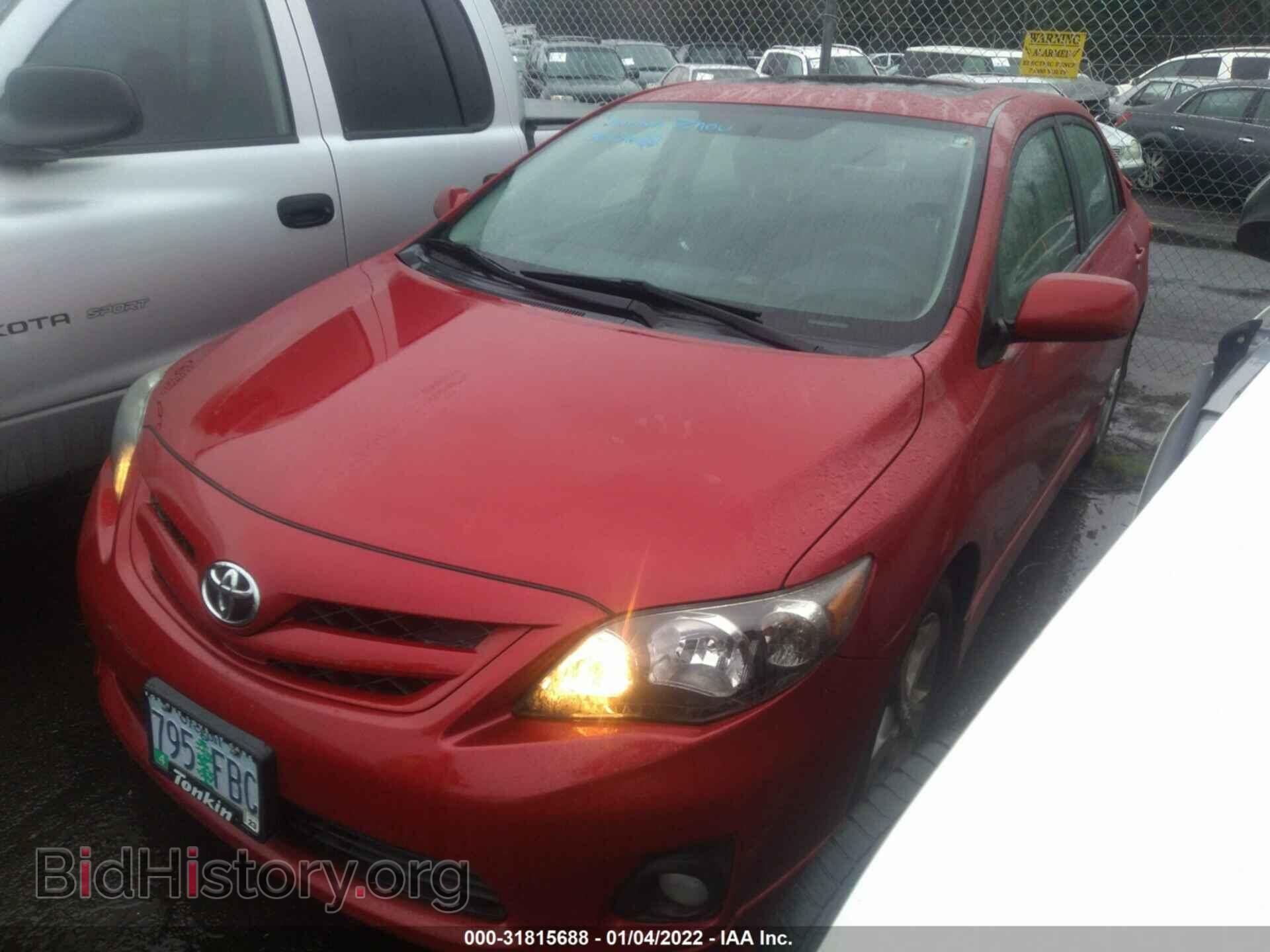 2011 TOYOTA COROLLA - VIN: 2T1BU4EE4BC553980 - Фото 2