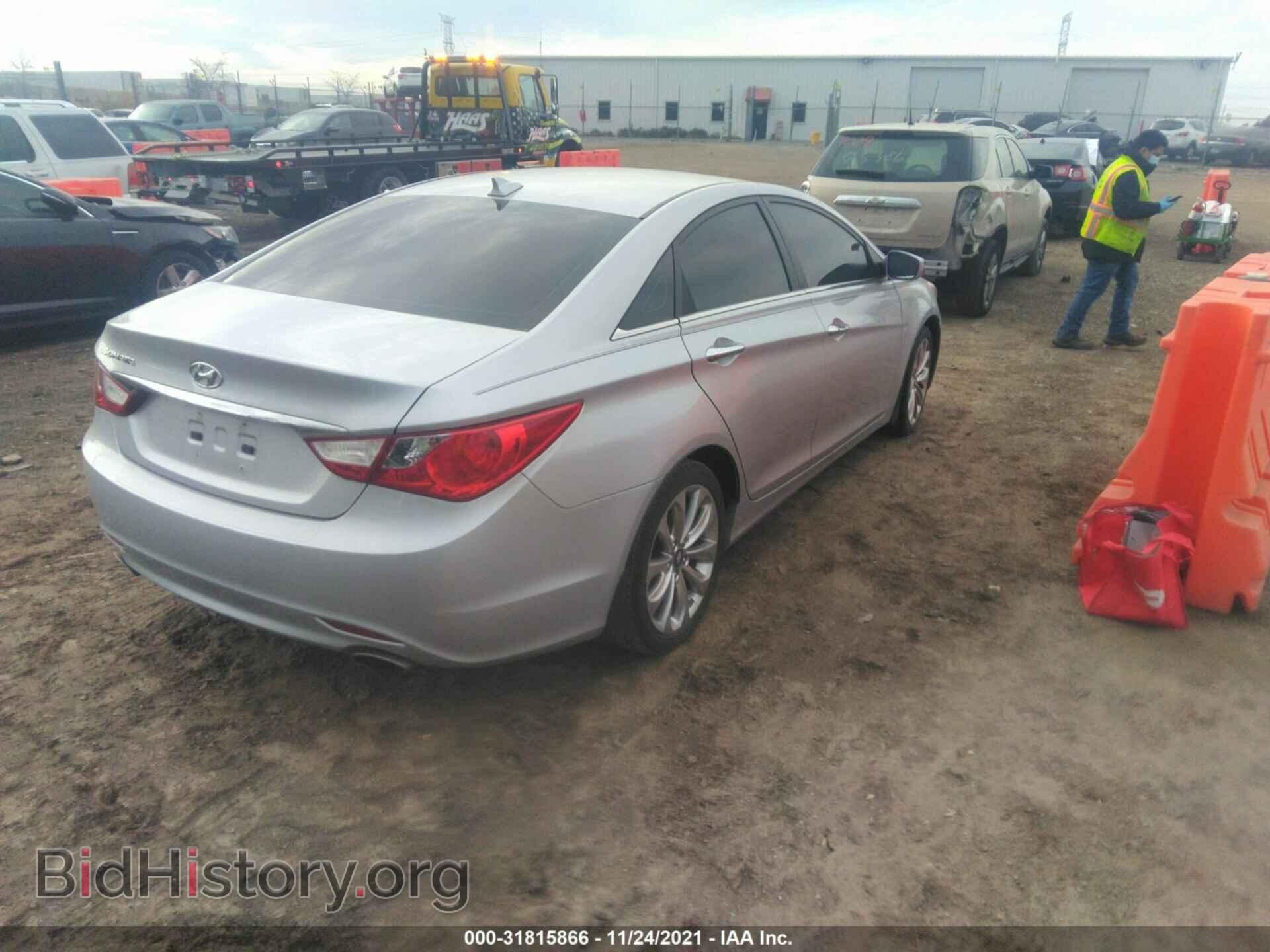 2013 HYUNDAI SONATA - VIN: 5NPEC4AC1DH677239 - Фото 4