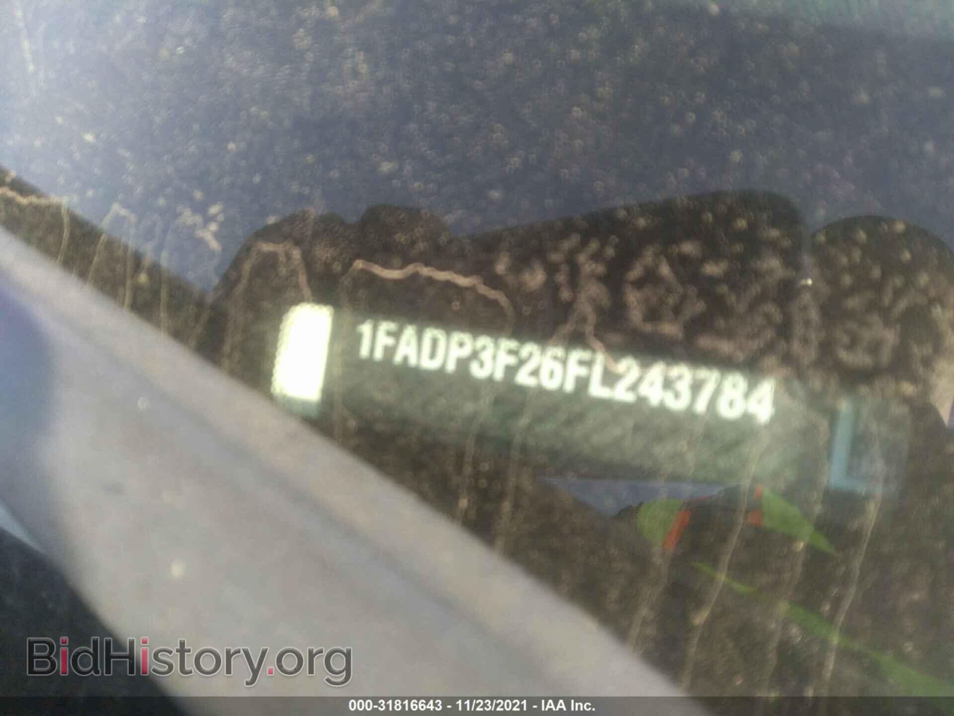 2015 FORD FOCUS - VIN: 1FADP3F26FL243784 - Фото 9
