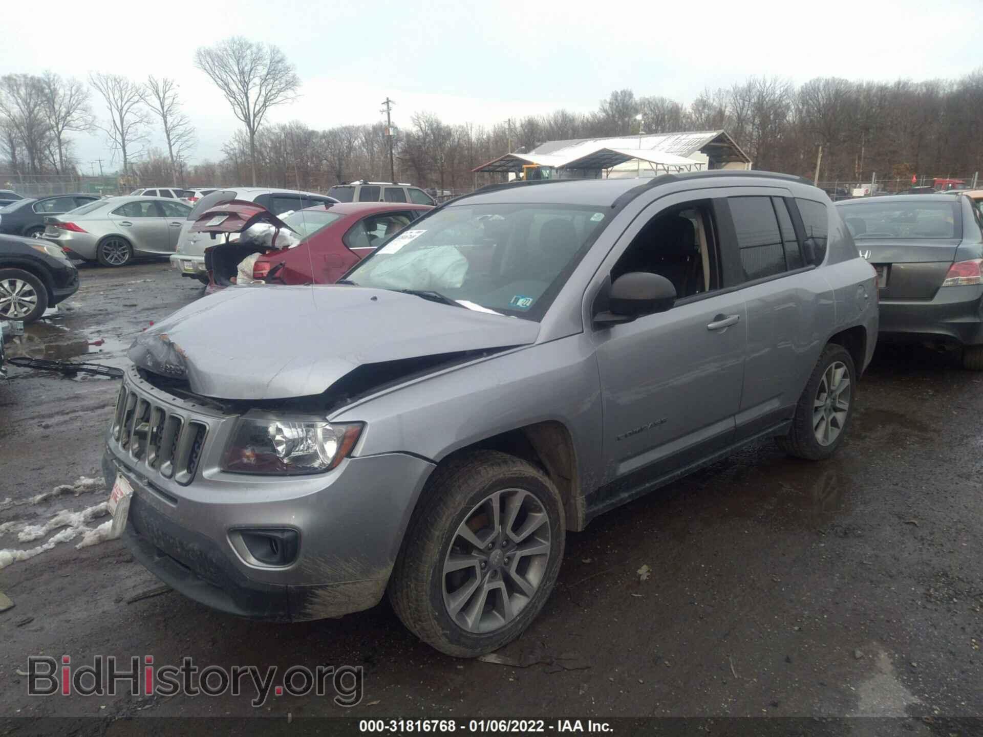 2017 JEEP COMPASS - VIN: 1C4NJDBB2HD101635 - Фото 2