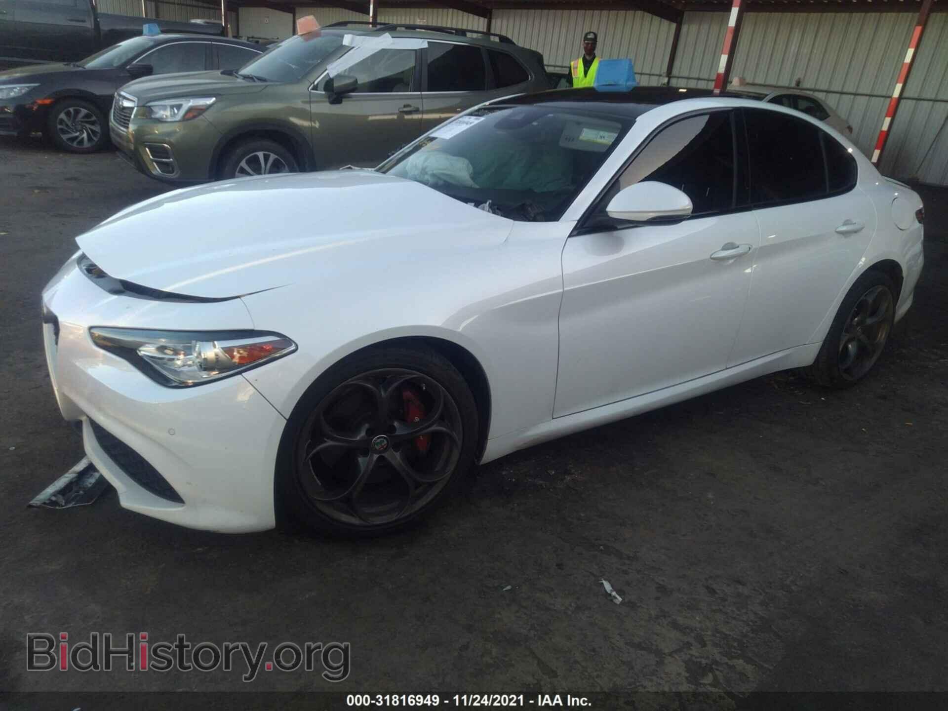 2017 ALFA ROMEO GIULIA - VIN: ZARFAECNXH7561925 - Фото 2