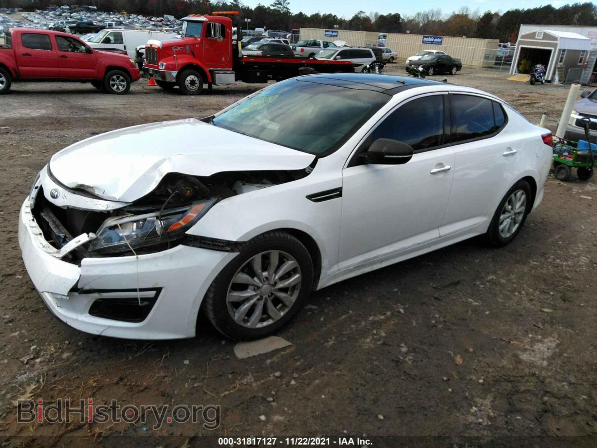 2015 KIA OPTIMA - VIN: 5XXGN4A70FG425907 - Фото 2