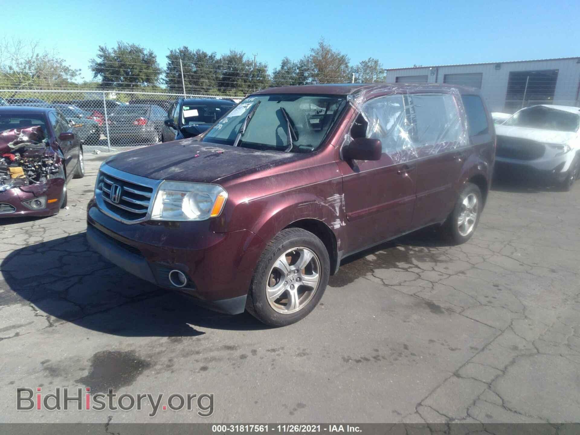 2013 HONDA PILOT - VIN: 5FNYF3H55DB026796 - Фото 2