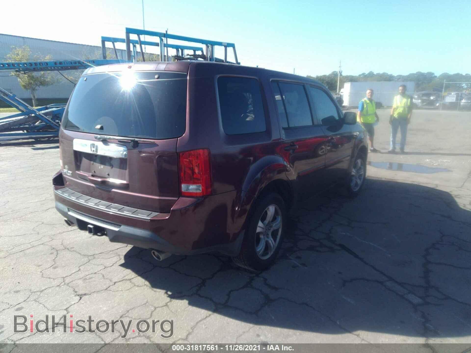 2013 HONDA PILOT - VIN: 5FNYF3H55DB026796 - Фото 4