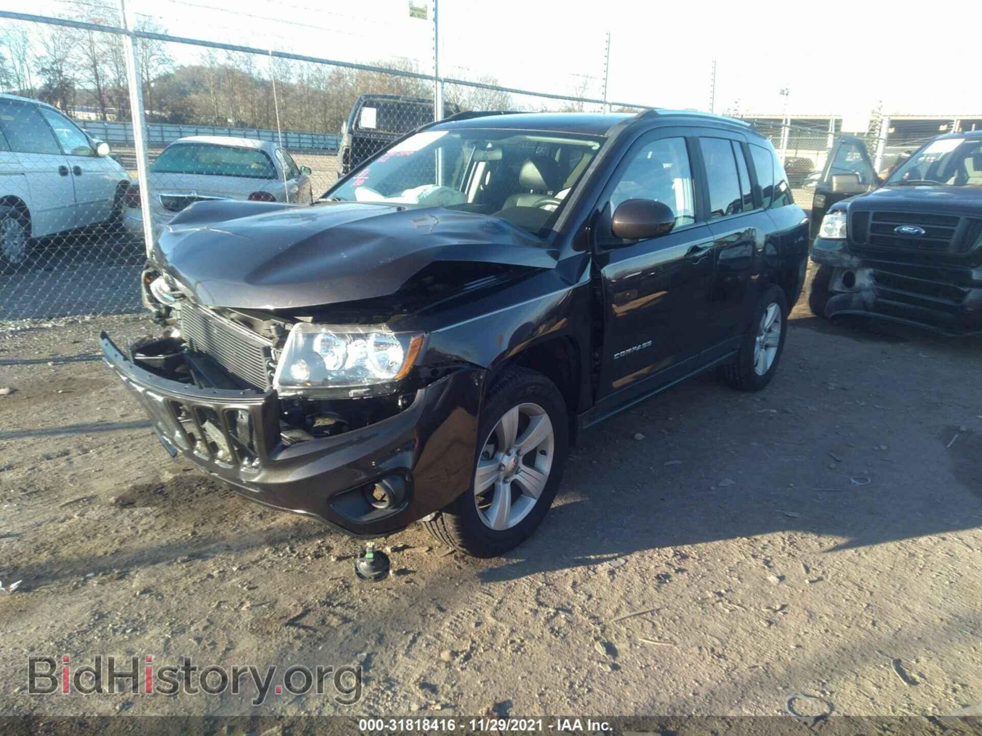 2014 JEEP COMPASS - VIN: 1C4NJDEB6ED762818 - Фото 2
