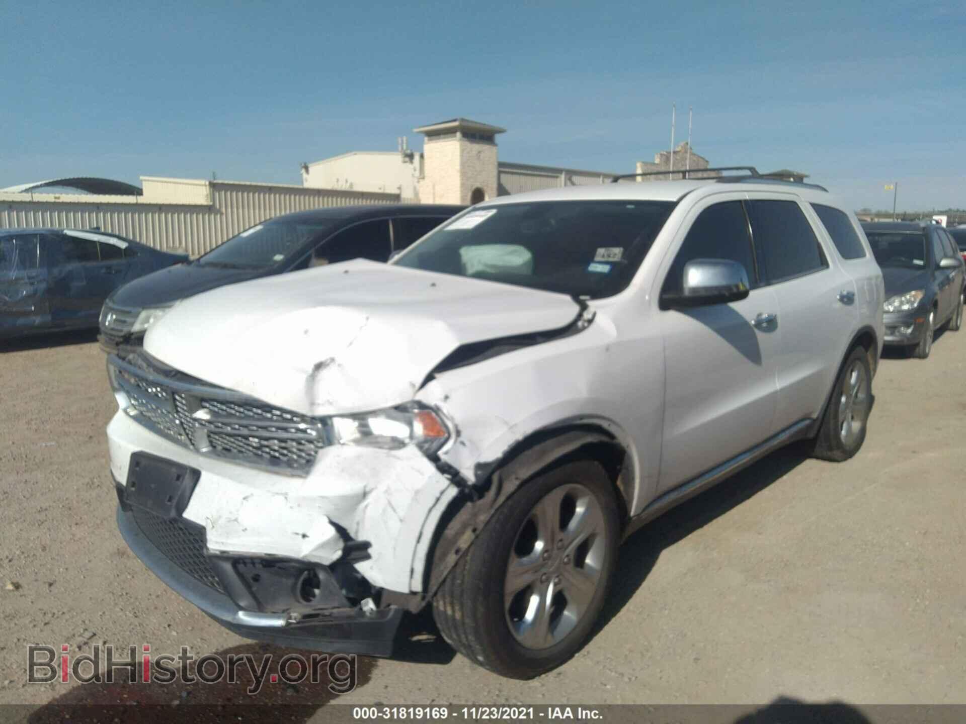 2014 DODGE DURANGO - VIN: 1C4RDHAG6EC483831 - Фото 2
