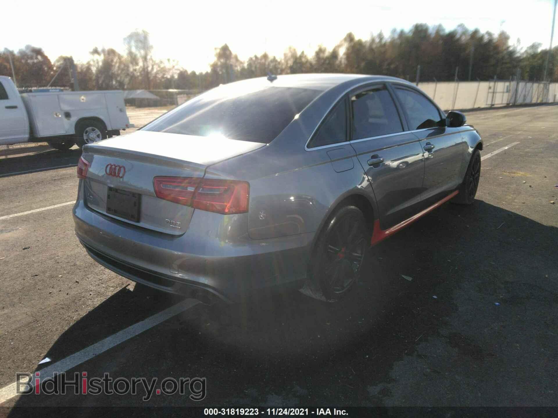2012 AUDI A6 - VIN: WAUHGAFC2CN073607 - Фото 4
